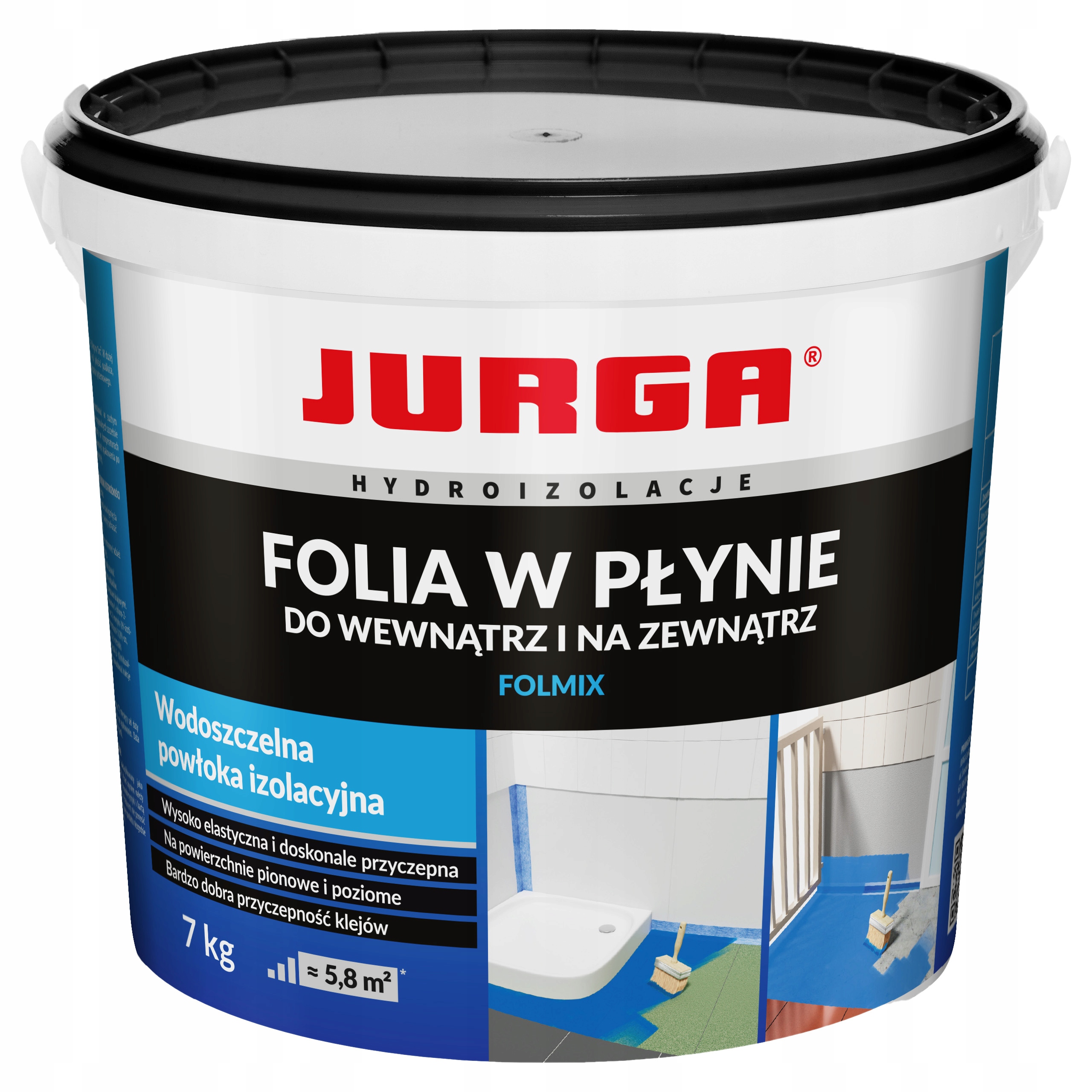 JURGA FOLMIX FOLIA W PŁYNIE HDROIZOLACJA 7KG