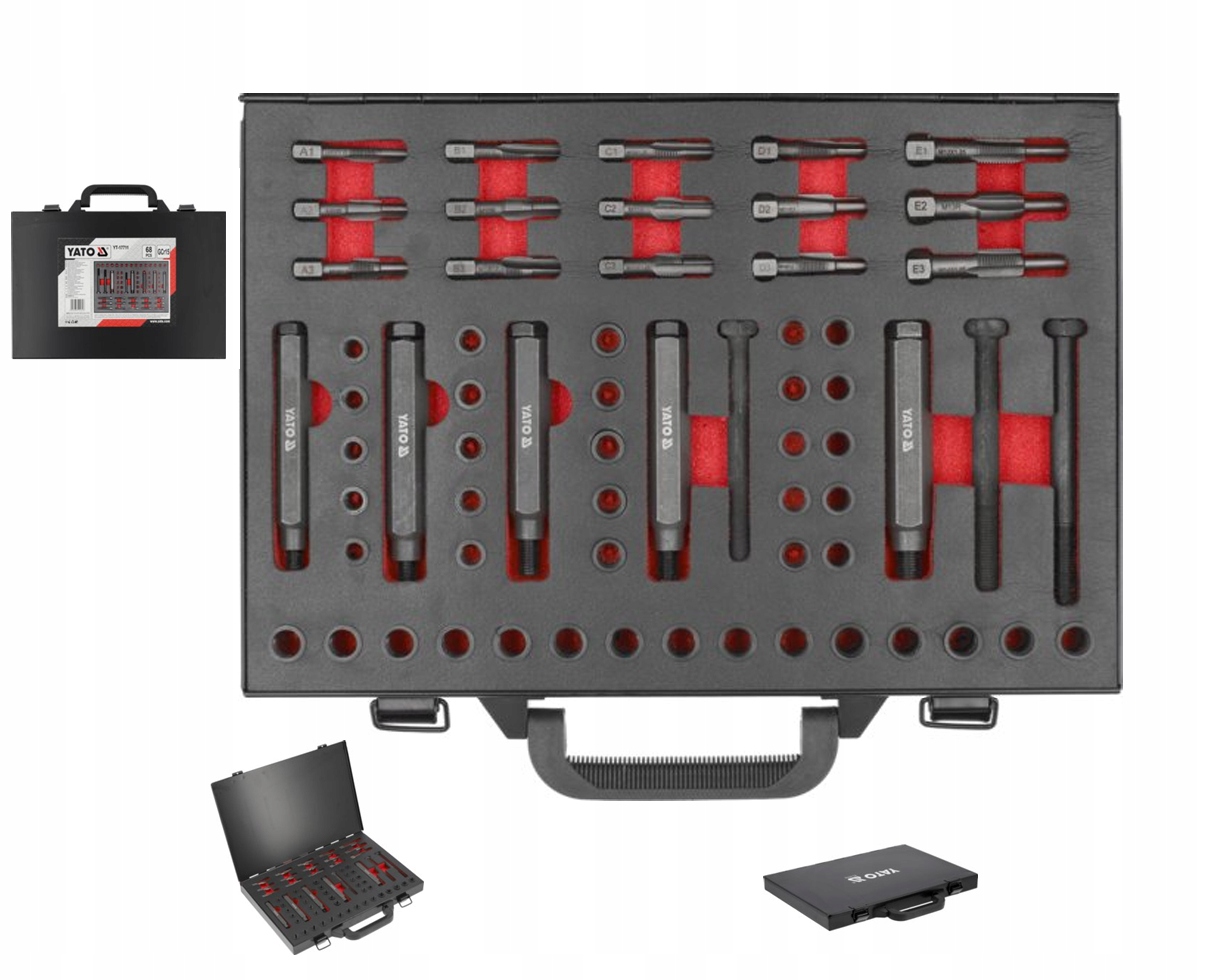 Sada Na Opravu Závitov Žiarových Sviečok YT-17711 Yato