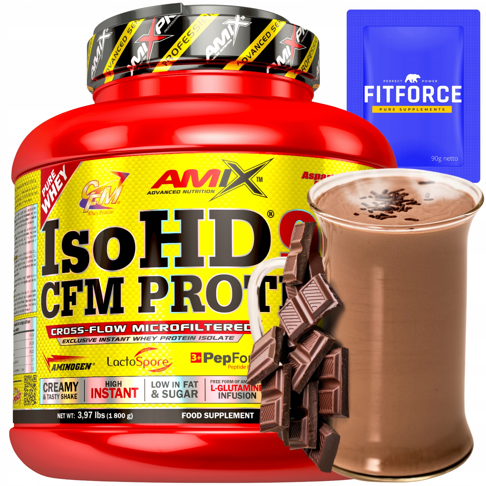 Protein Wpi Proteinový Izolát Rychlý pokles hmotnosti Čokoládový protein