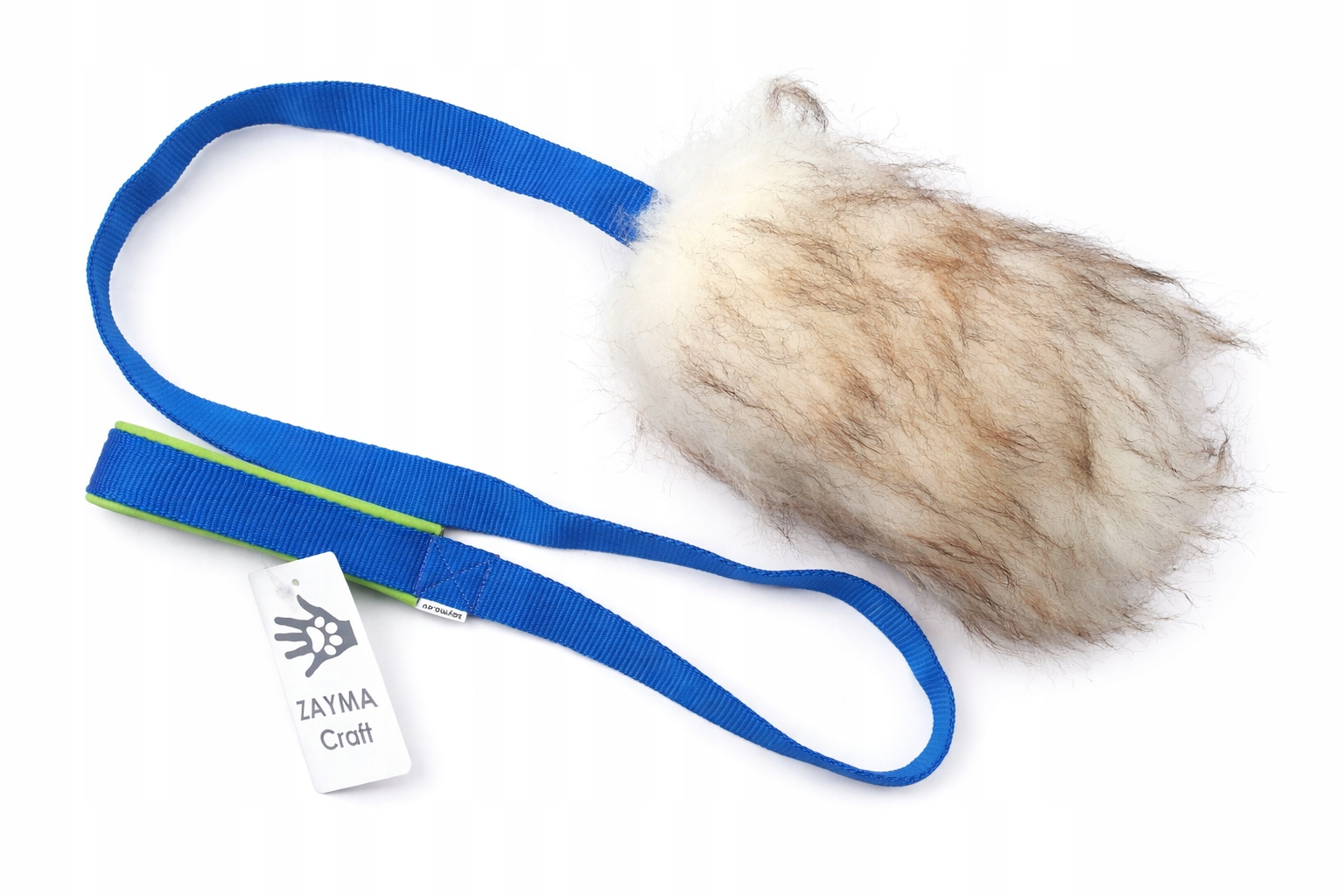 Přetahovadlo pro psa Ovce Zayma Long bez tlumiče barva: modrá