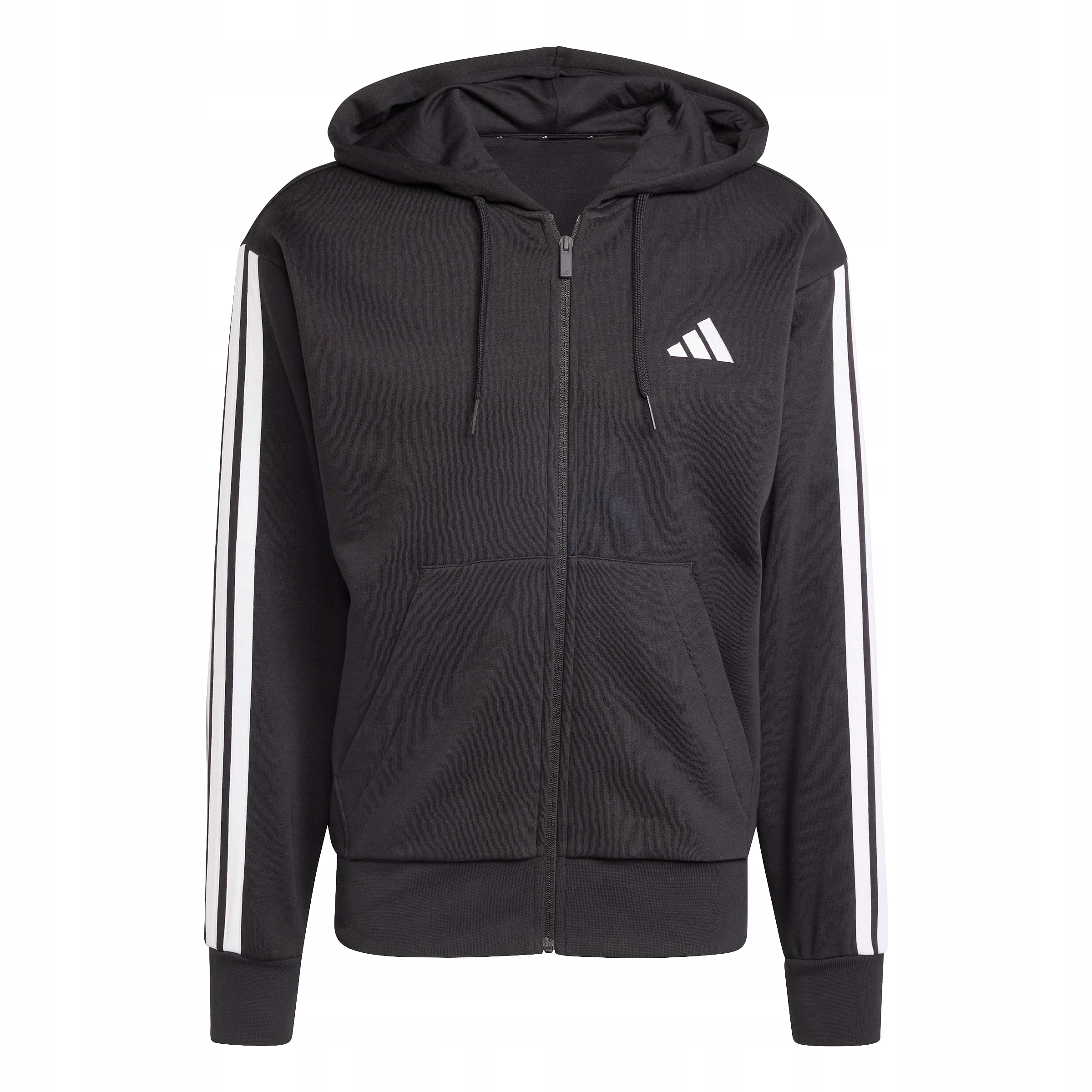 Pánská mikina s kapucí rozepínací Adidas M 3S Fl Fz Hd S