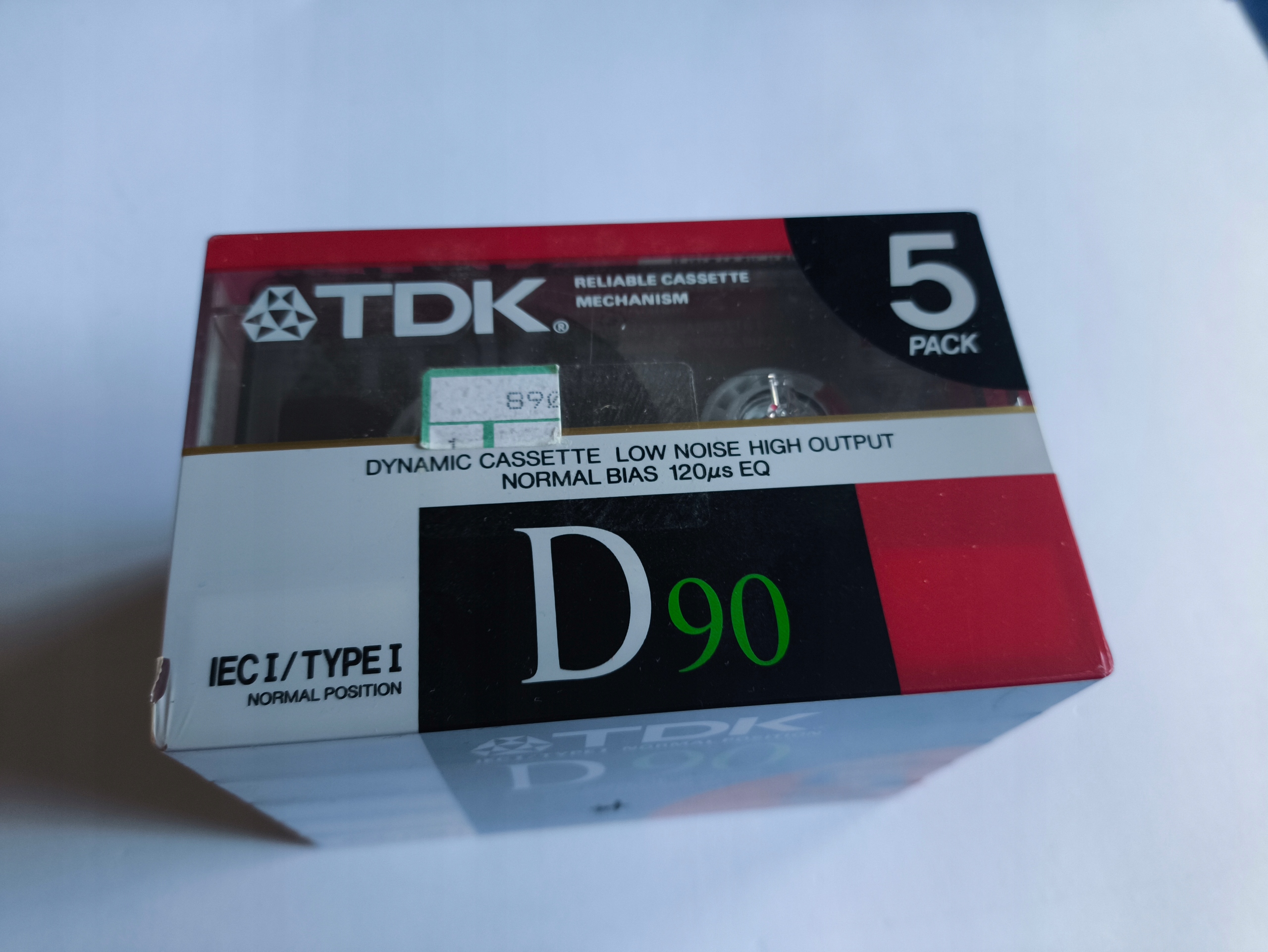 5pack (5 kazet) Tdk D90 Nos D 90 1988 Japan *3126