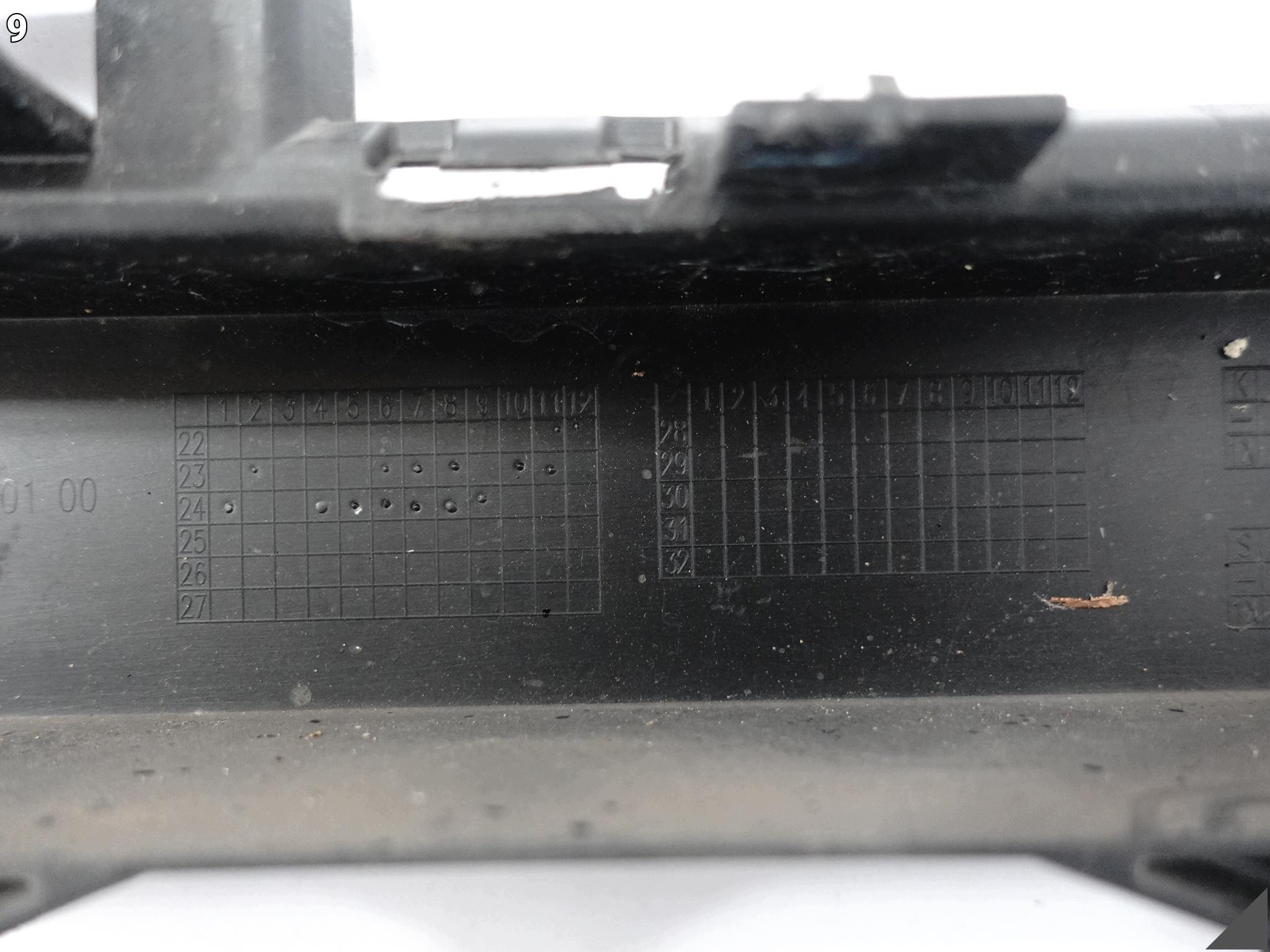 SKODA OCTAVIA IV 4 5E3 LIFT 24- lower grid grille intake W bumper front