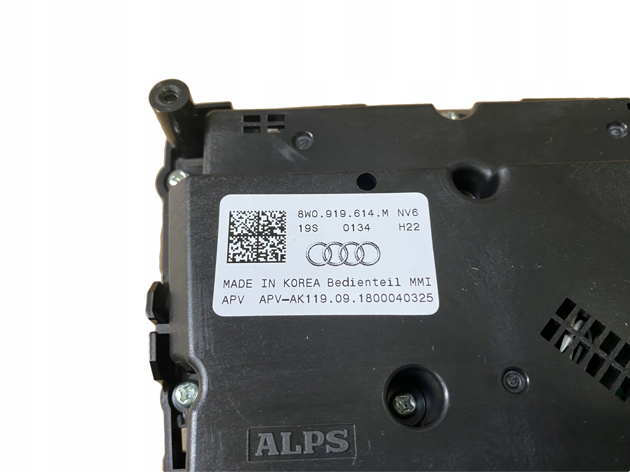 AUDI A4 A5 8W B9 PANEL MMI 8W0919614M