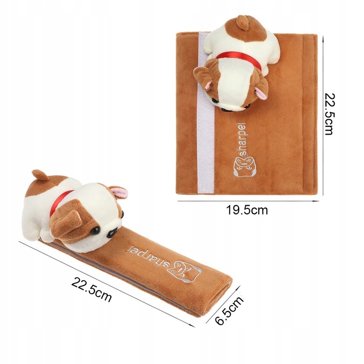 NAKŁADKA NA PAS BEZPIECZEŃSTWA PODUSZKA DZIECKO Producent bez marki