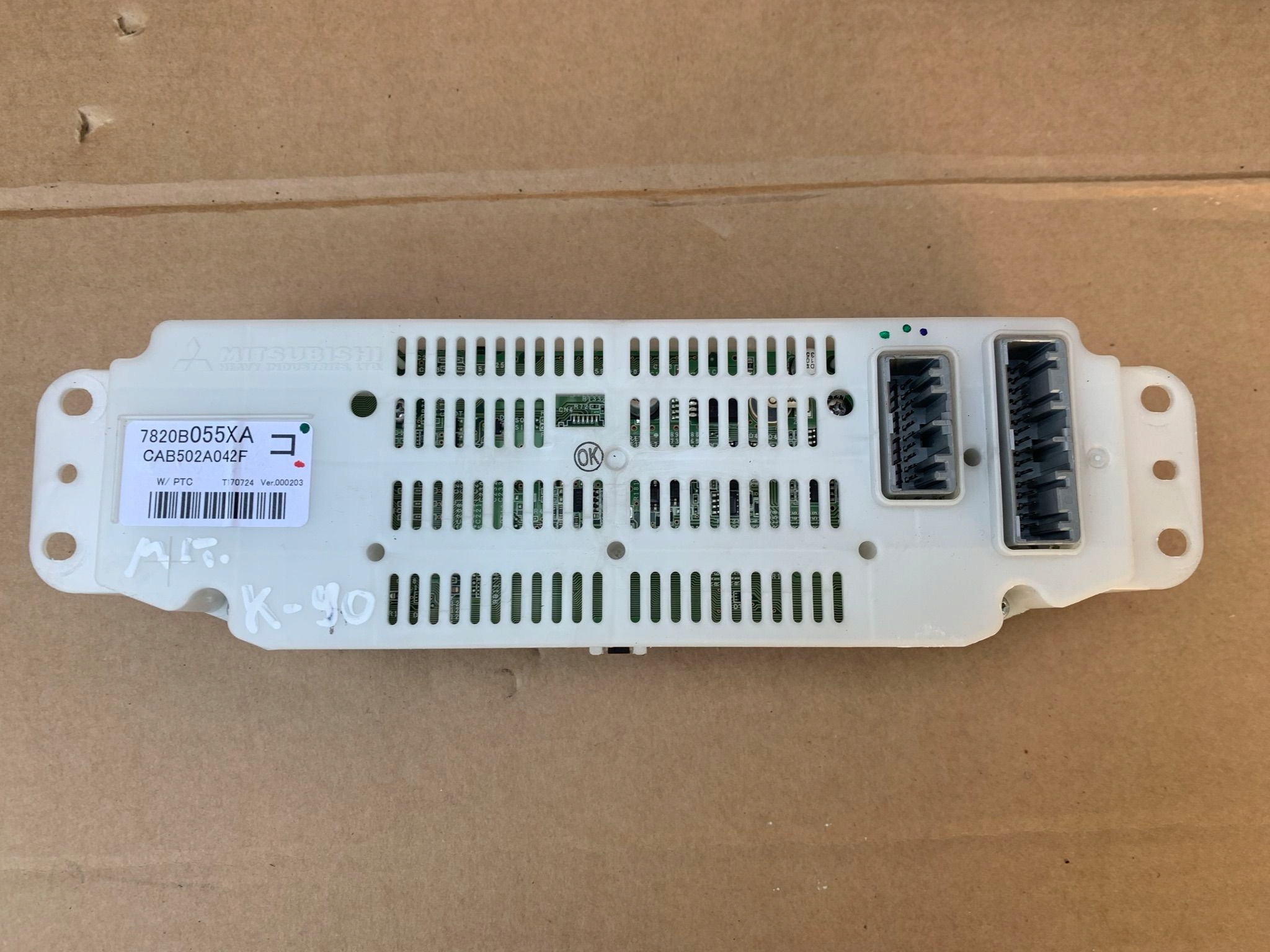 Mitsubishi Outlander III COMANDI CLIMA Controllo regulacja 7820B055