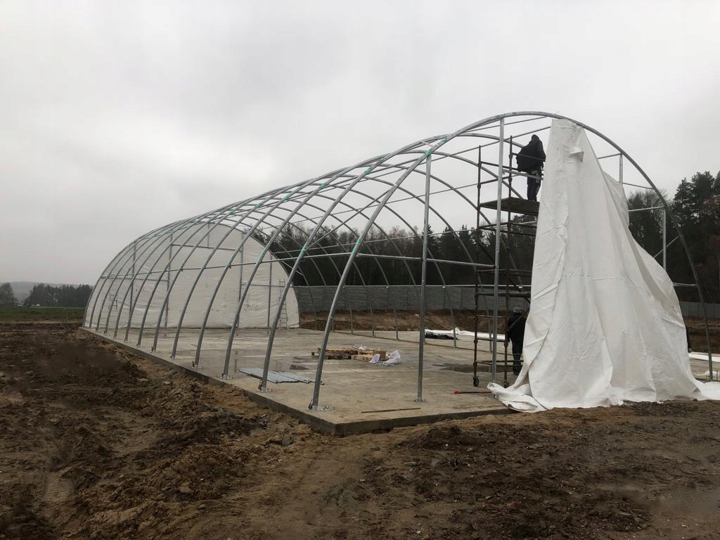 Namiot całoroczny 304015R 9,15 m x 12 m Długość 12 m