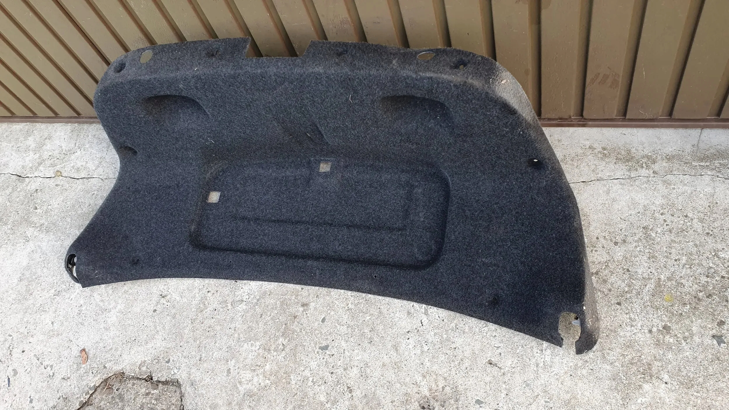 BMW 5 F10 sedan 10- upholstery bonnet boot