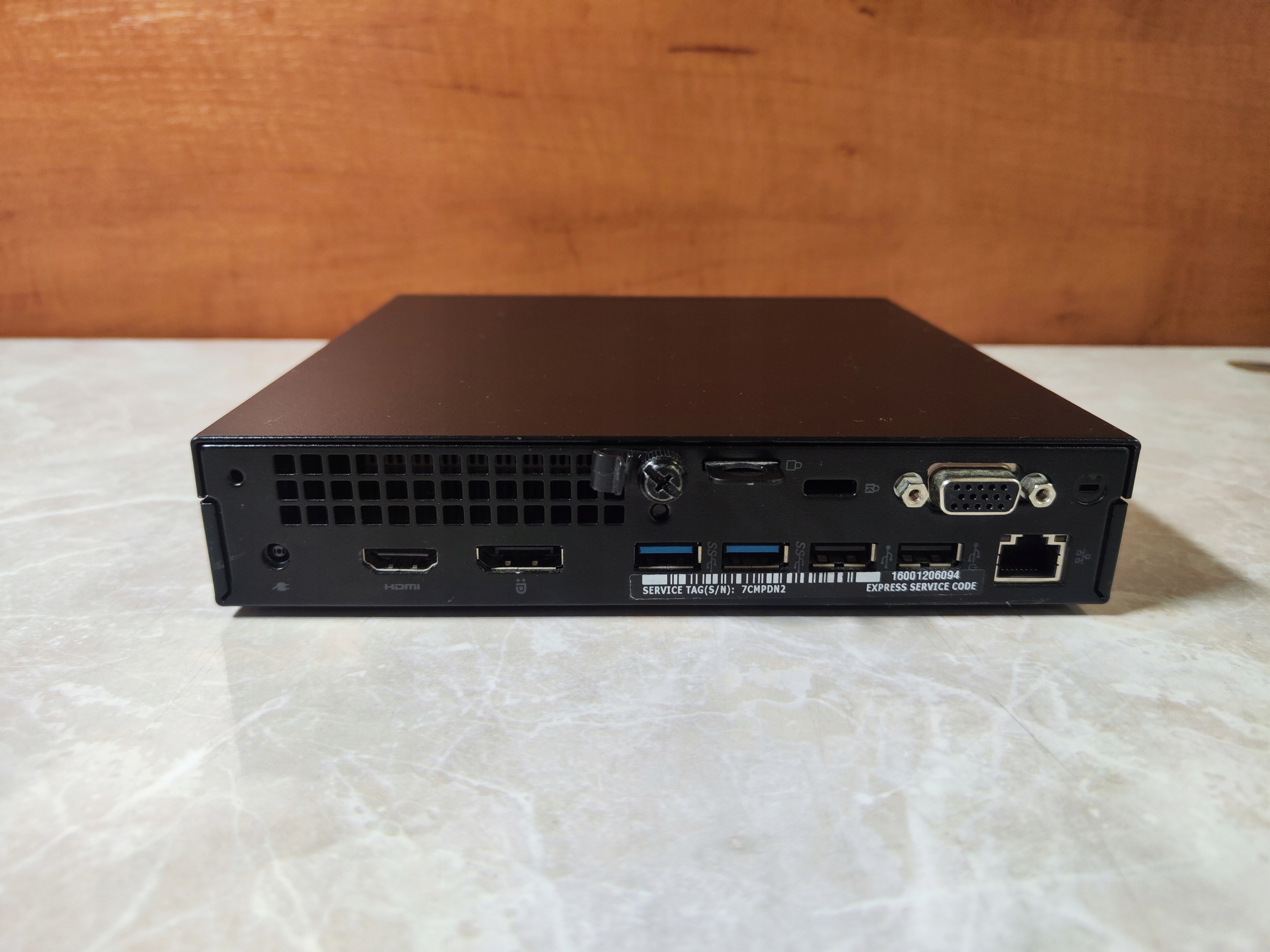 TANI MAŁY KOMPUTER Mini PC DELL VI GEN 6 GEN 8GB 256 SSD DP VGA Win10 Taktowanie bazowe procesora 2.9 GHz