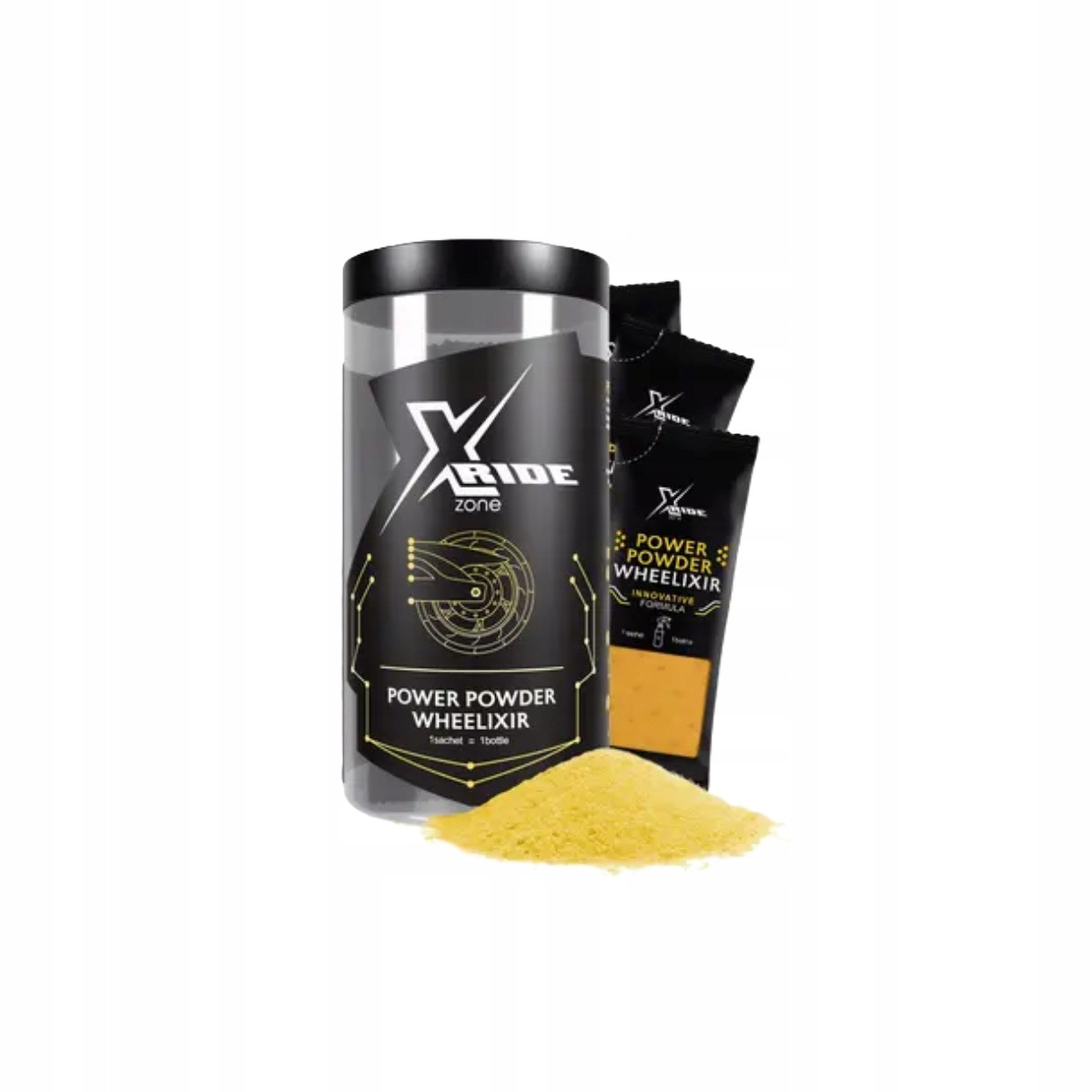 Xzone Power Powder Wheelixir Proszek Do Mycia Kół i Felg
