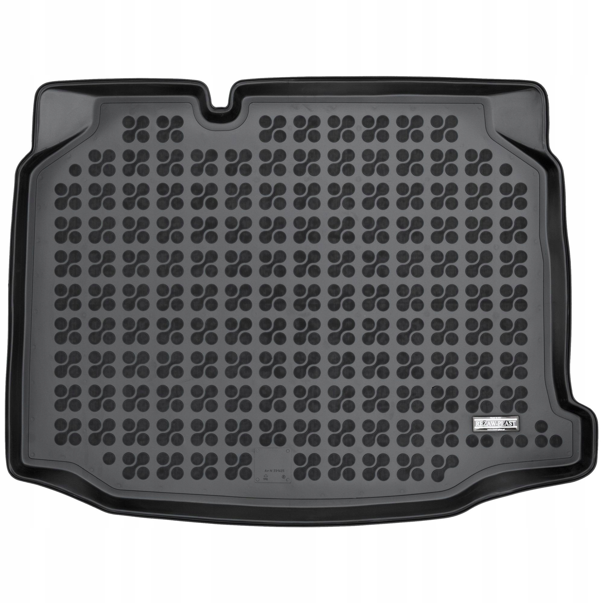 Černá gumová podložka pro Seat Leon III MK3 2013-2020