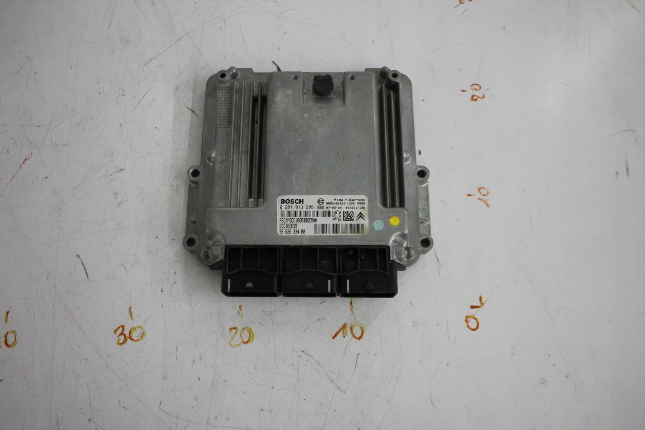 computer Motore 9662633480 CITROEN C6 2.2 HDI