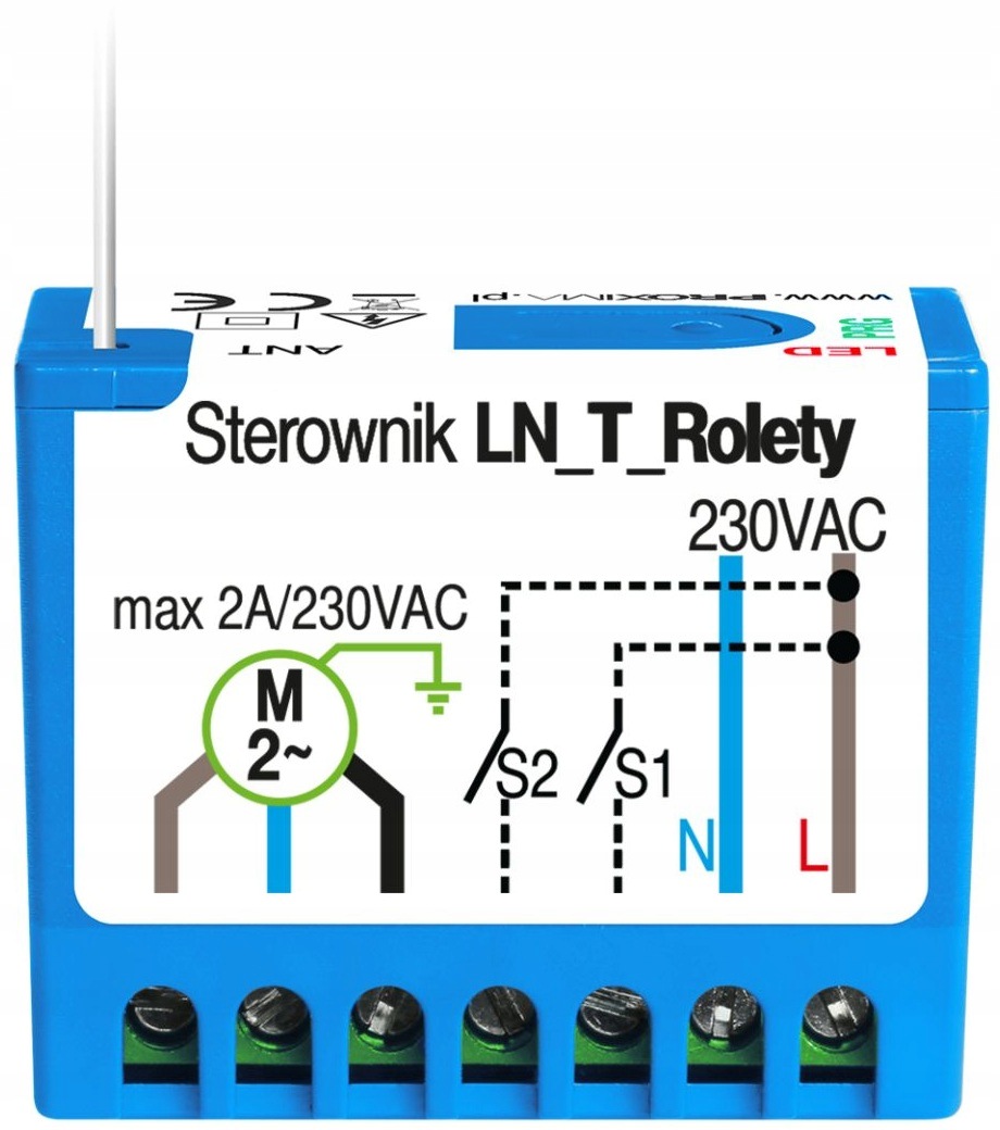 Řídicí jednotka rolet Ln-r 230V pro Hormann Ecostar Liftronic Portronic ovládání