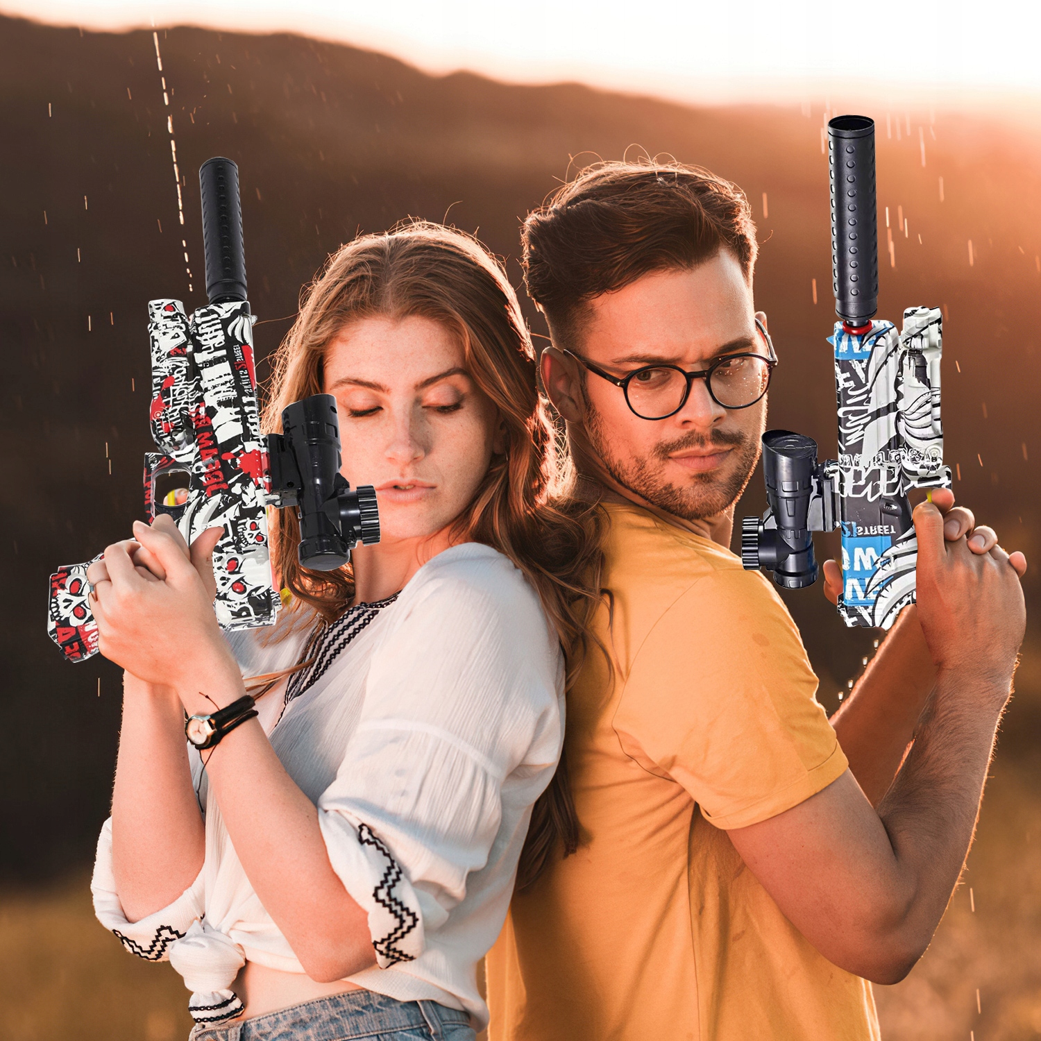 PISTOLET KULKI ŻELOWE KARABIN AUTOMAT M416 DUŻY Płeć chłopcy dziewczynki