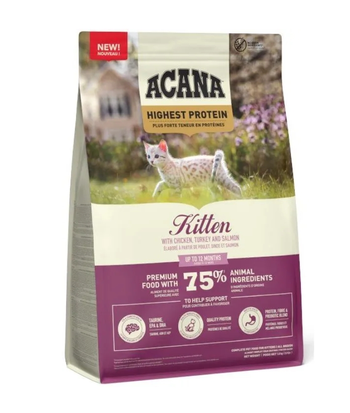 Levně Acana Highest Protein Kitten 1,8 kg