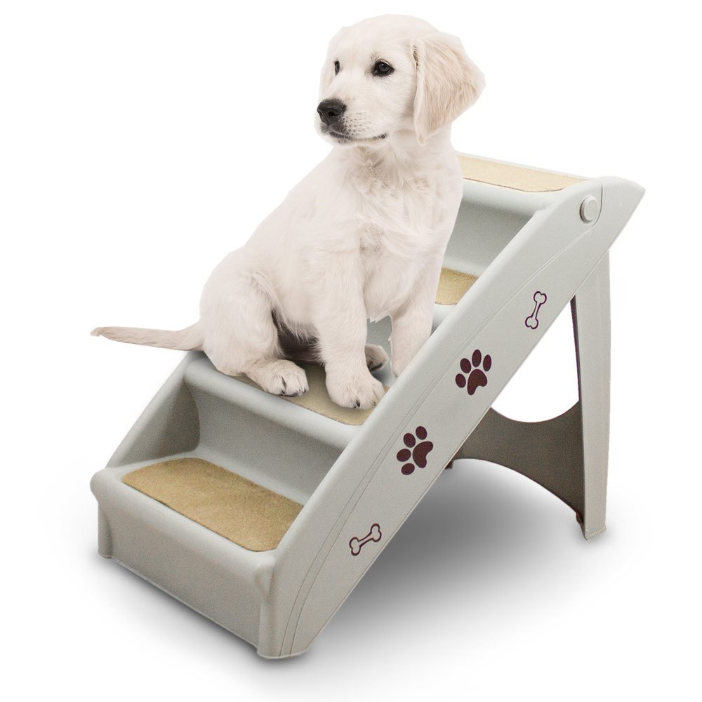 Levně Schody Skládací Lehké Schůdky Pro Psa Kočku Do 100 Kg Odolné Silné Trap