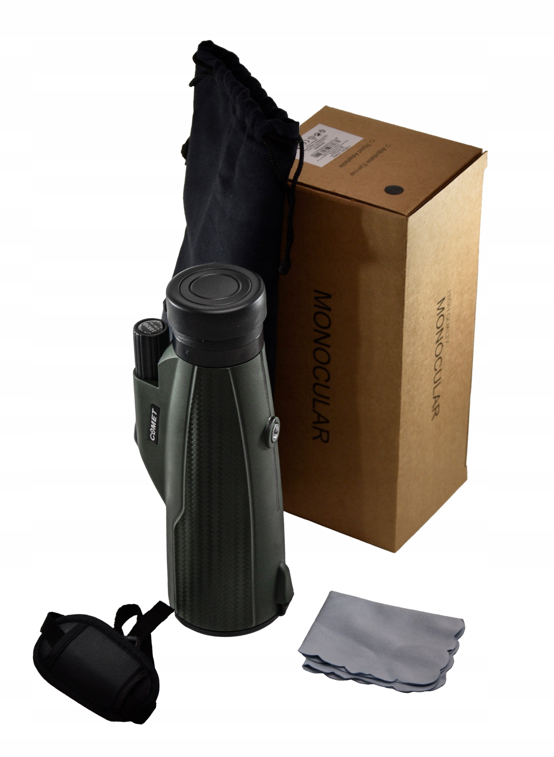 Monokulár Comet Teleskop Dalekohled Držák Na Stativ 10X50 Hd 91 M 1000 M