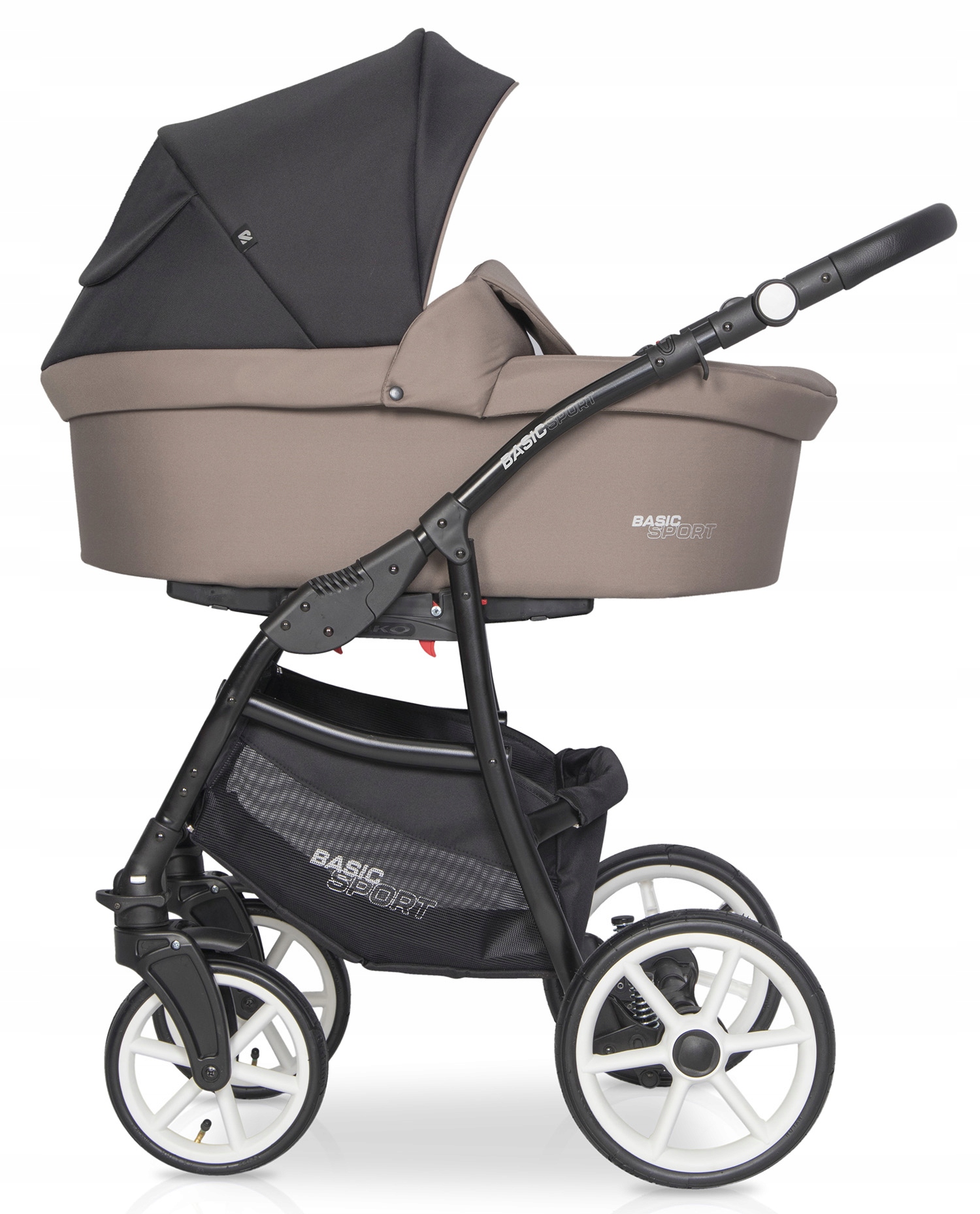 WÓZEK RIKO BASIC SPORT 4W1 ATON 5 DODATKI DAKAR Waga wózka 12 kg