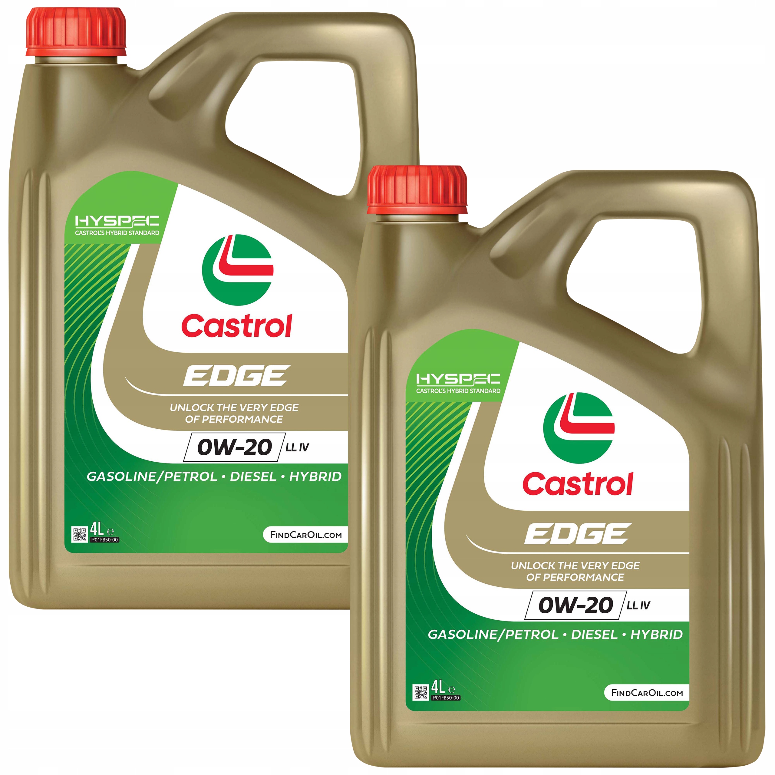 Motorový olej Castrol Edge 0W-20 LL IV K7 4L 4L