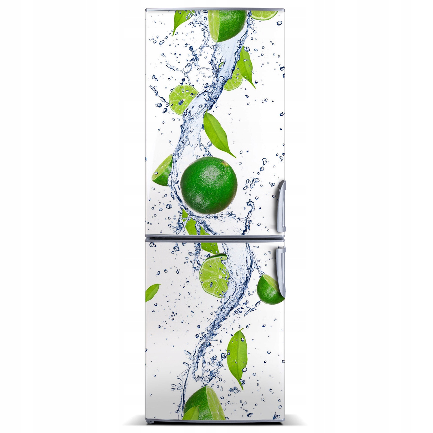 

Naklejka na lodówkę do domu Magnes Limonka 60x180