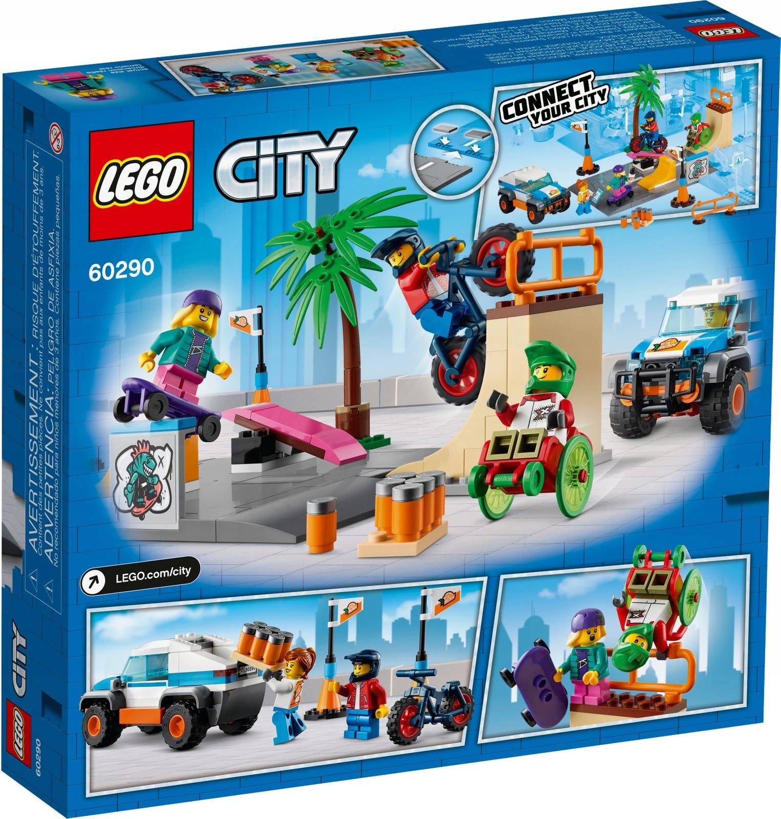 60290 LEGO City Skatepark Bohater brak