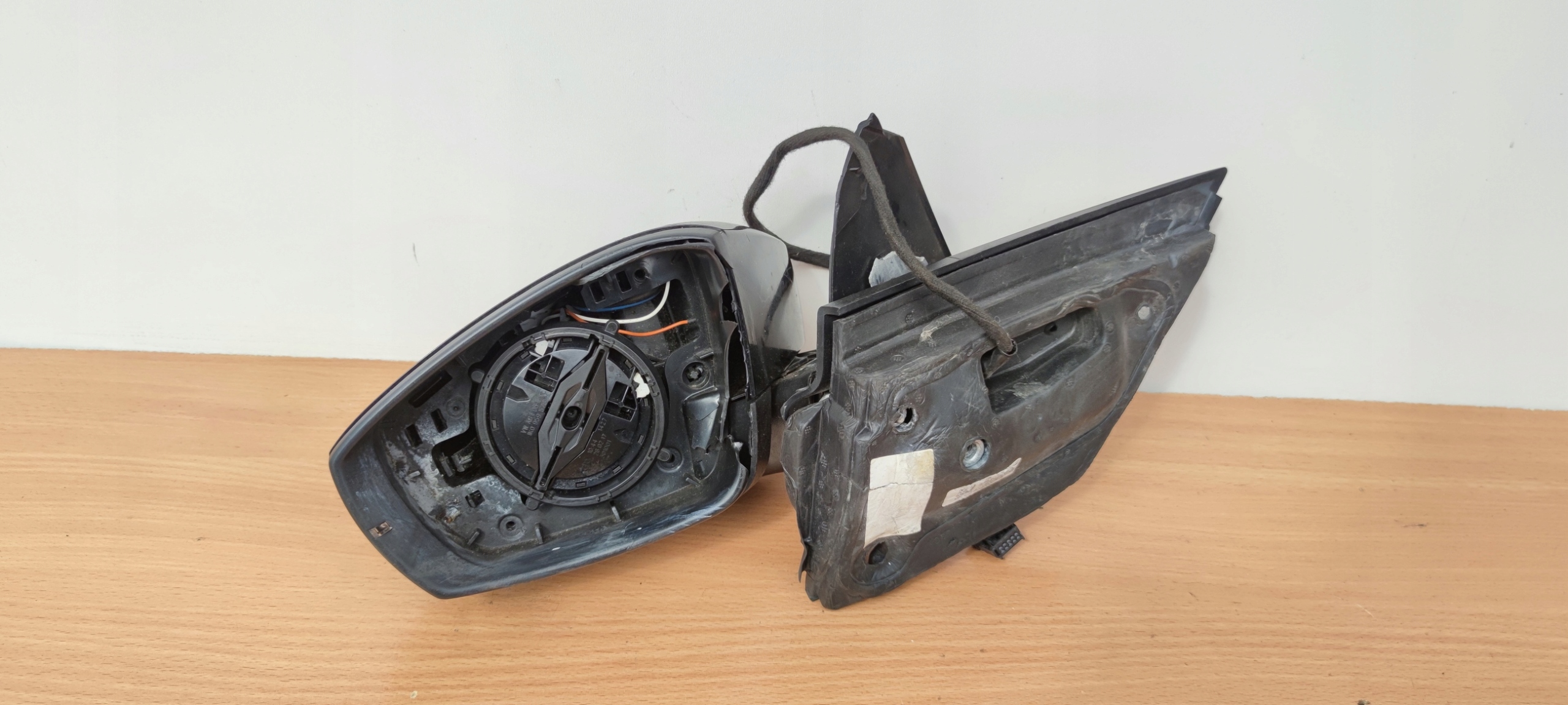VW POLO 6C 13-16 ROK left mirror 6PIN for CZESCI