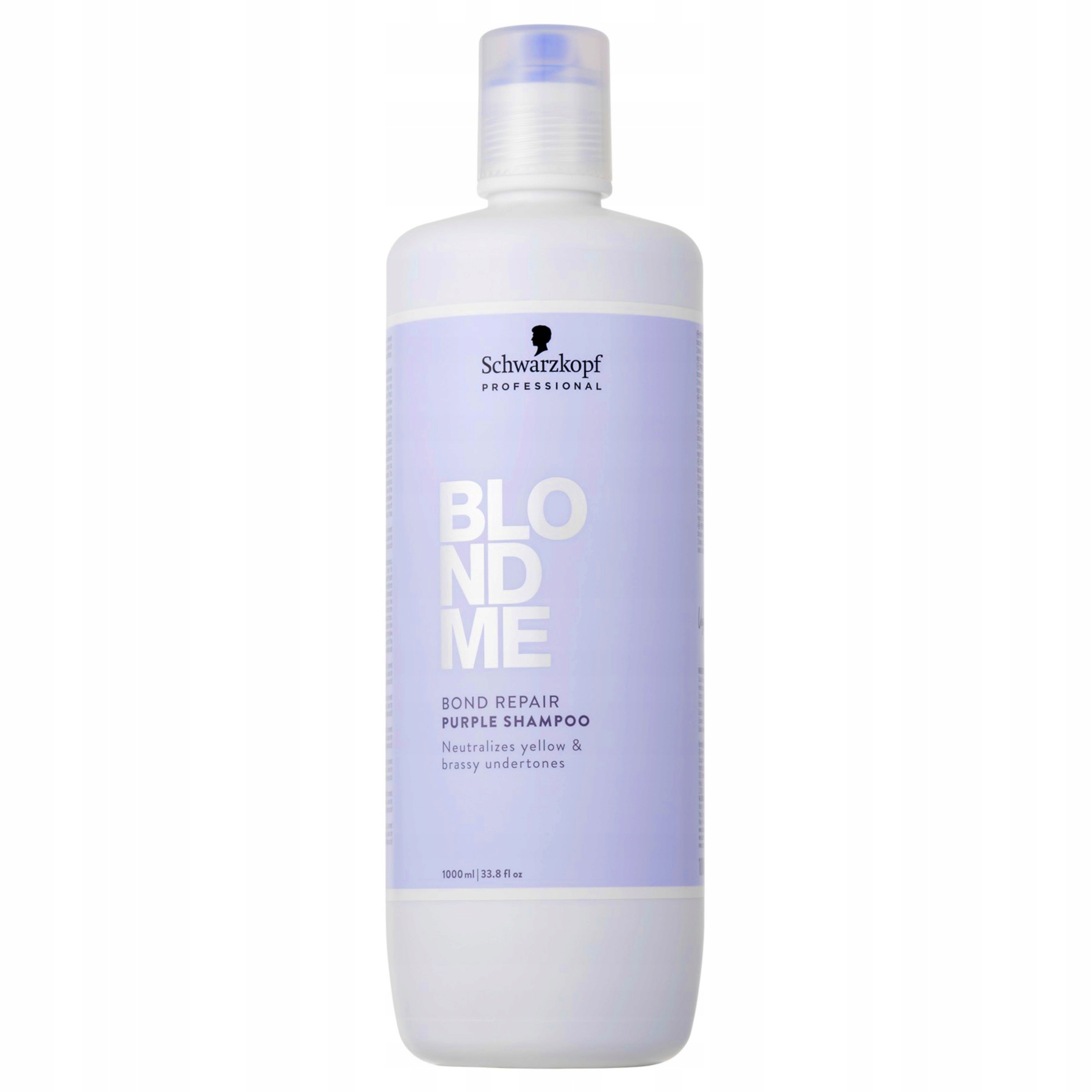 Schwarzkopf BlondMe Bond Repair Purple šampon pro blond vlasy 1000 ml