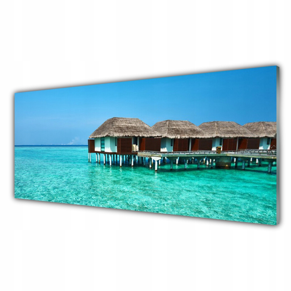 

Obraz akrylowy 125x50 cm Morze Architektura Woda