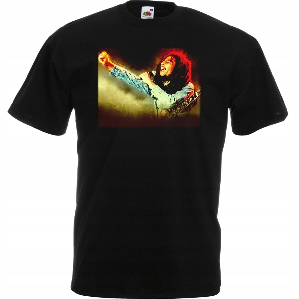 

Koszulka z nadrukiem reggae Bob Marley rasta XXL