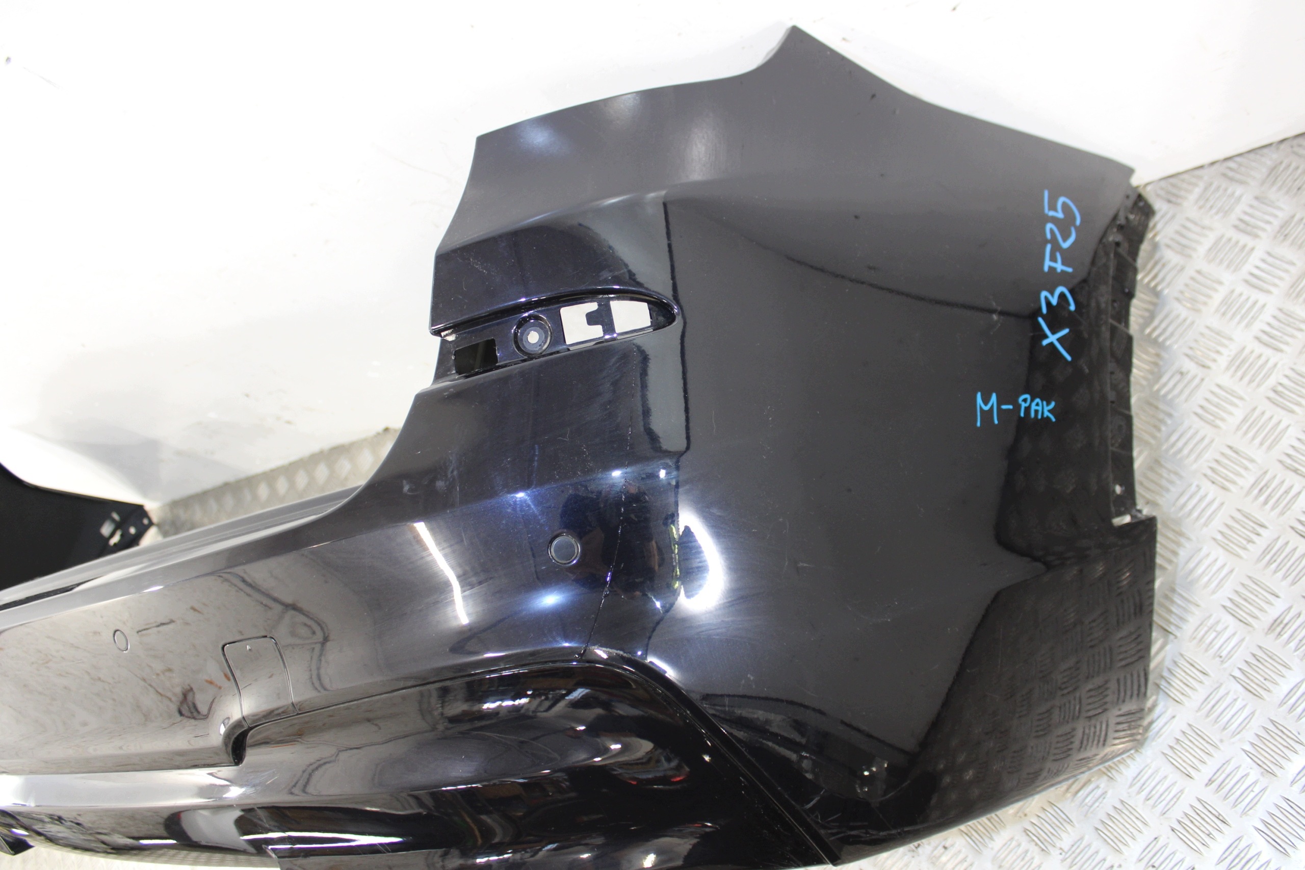 bumper rear part rear complete 4 X PDC BMW X3 F25 m-packet