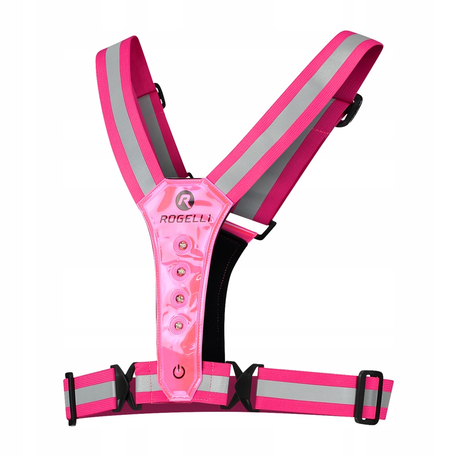 Rogelli – Reflexní vesta s Led diodami