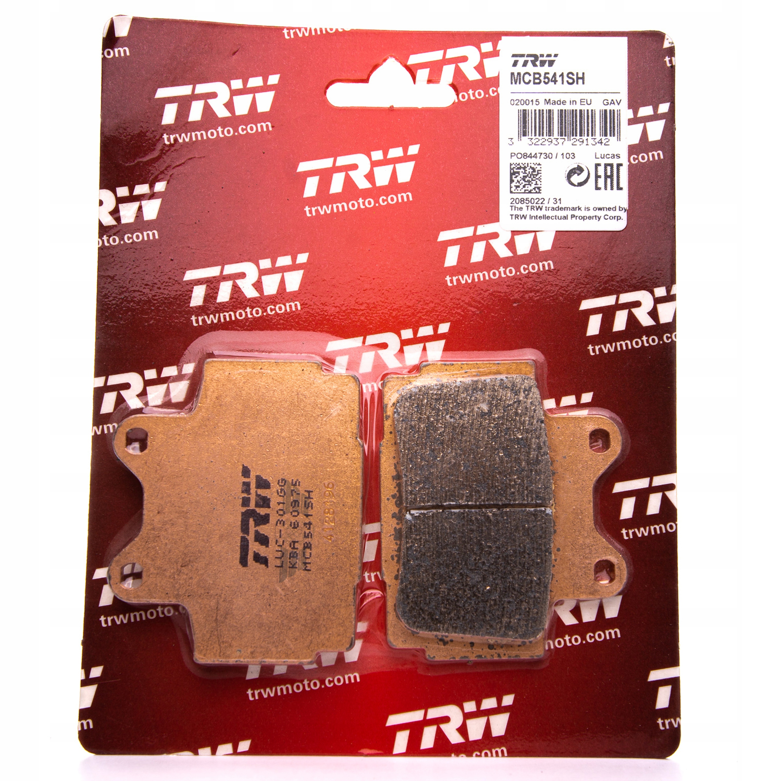 KLOCKI HAMULCOWE TRW YAMAHA FZS 600 98-03 TYŁ