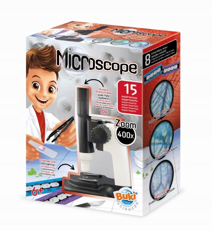 

Mikroskop 15 Doświadczeń Mini Lab Buki