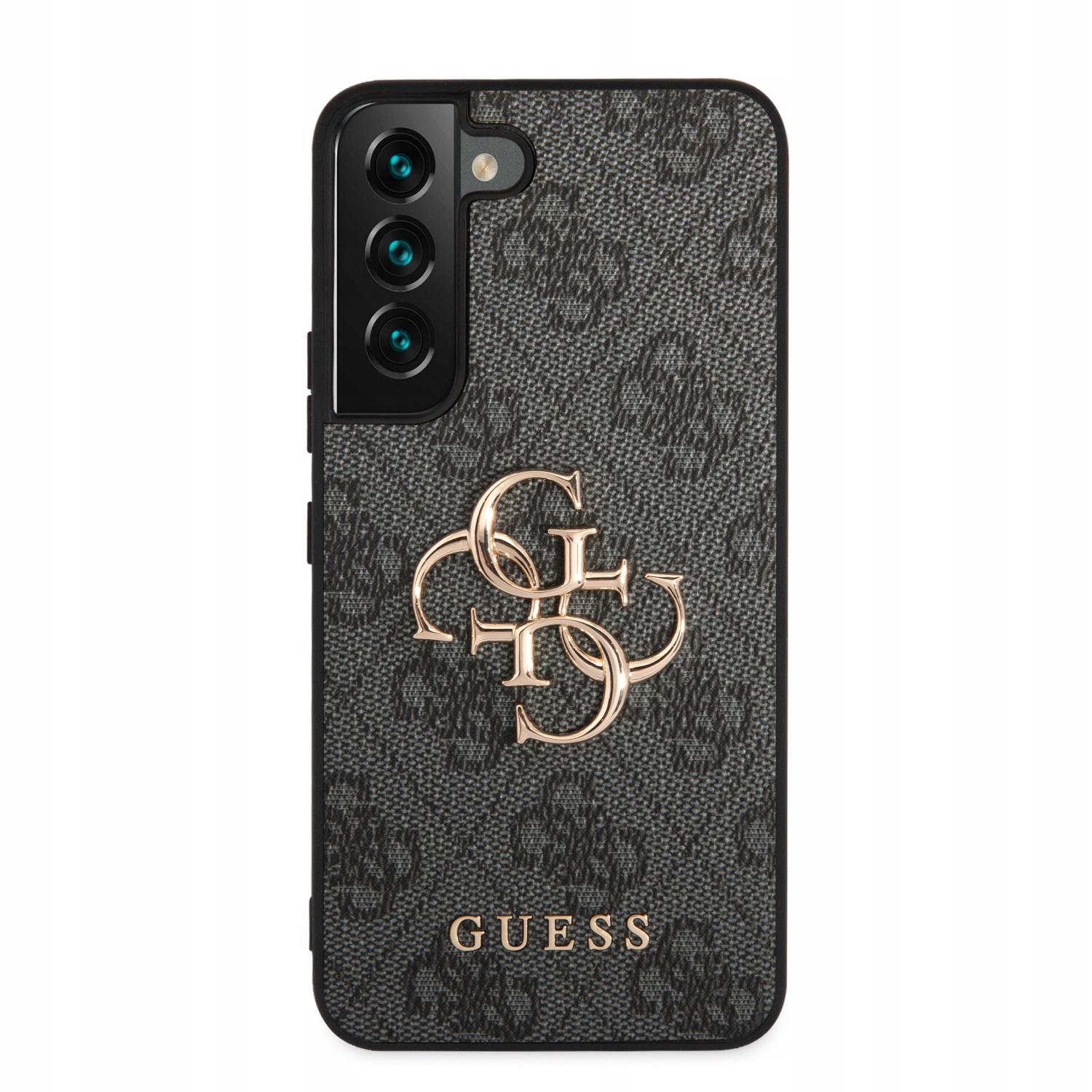 Guess GUHCS23S4GMGGR S23 S911 Szary/grey Hardcase 4G Big Metal Logo