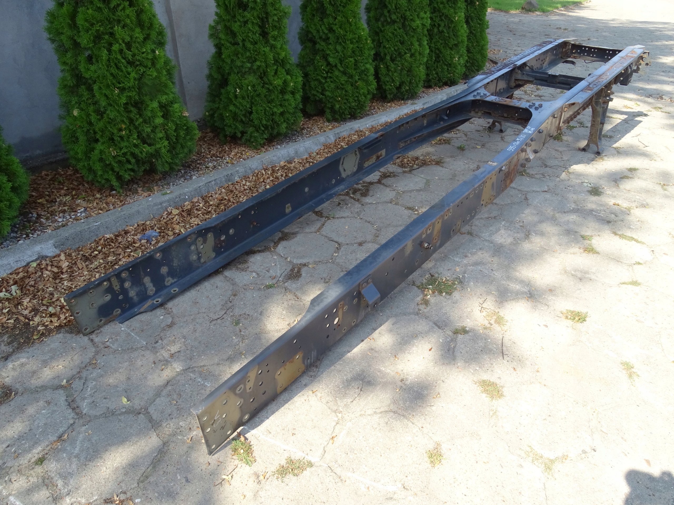 DAF CF 85 EURO 5 RAMA 595cm 57 Car type Cargo vans Trucks