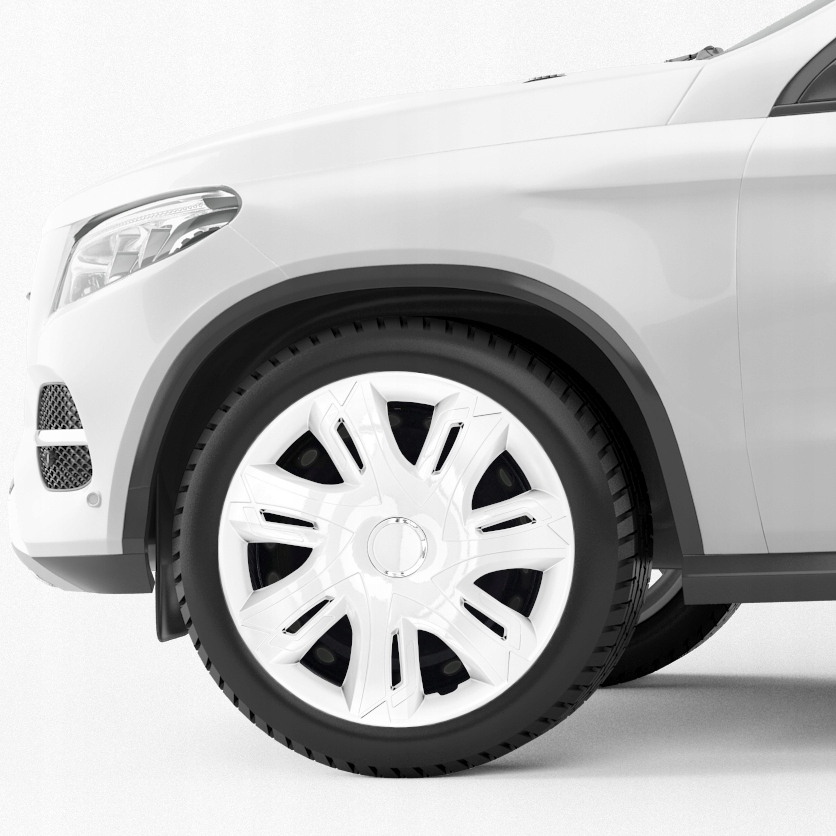 KOŁPAKI SAMOCHODOWE SUPERNOVA BIAŁE POŁYSK 15'' EAN (GTIN) 5902135473542