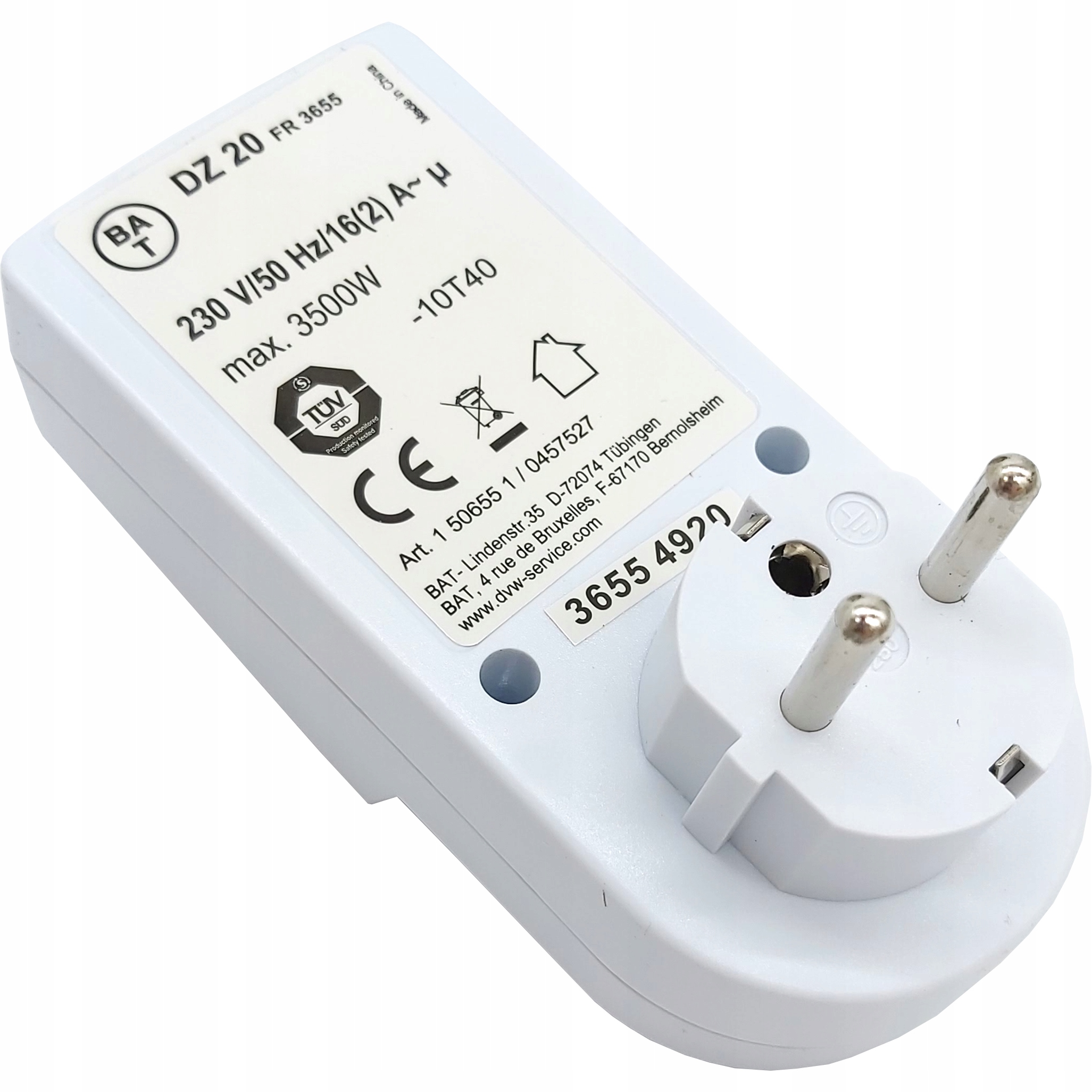 PROGRAMATOR CZASOWY WYŁĄCZNIK TIMER ELEKTRONICZNY 10 PROGRAMÓW 3 TRYBY Marka Brennenstuhl