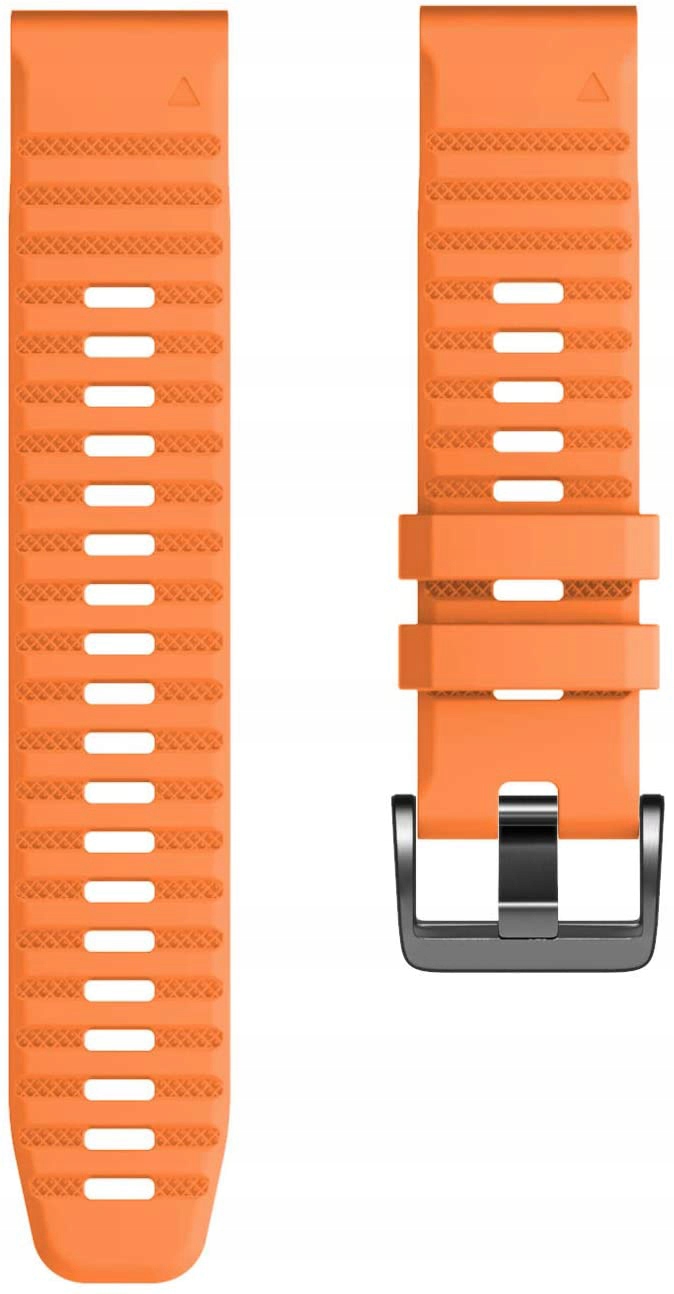 POMARAŃCZOWY Silikonowy Pasek Garmin FENIX 5S PLUS Marka Tech-Band