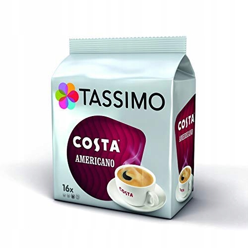Tassimo Costa Americano Coffee KAWA KAPSUŁKI 16x