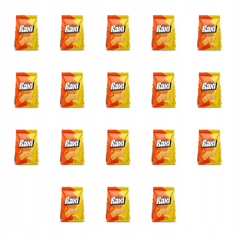 Raxi mini krakersy serowe 100g X18