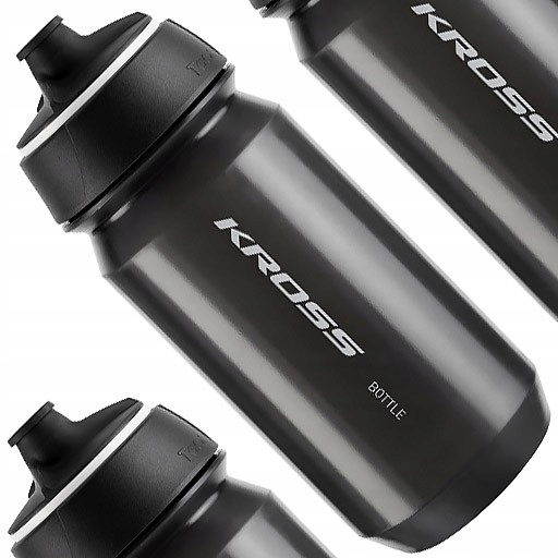 BIDON 0,5L KROSS TEAM EDITION CZARNY