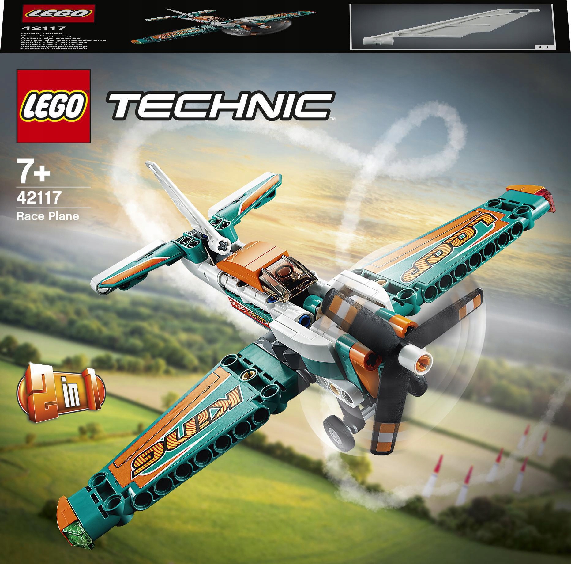 

Lego Technic Samolot wyścigowy 42117