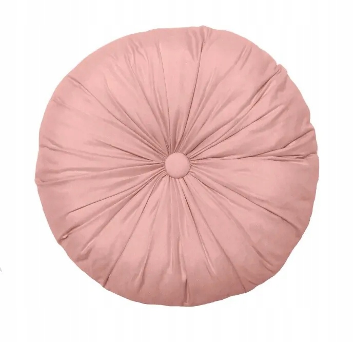 

Poduszka okrągła Vege Home 40cm różowa