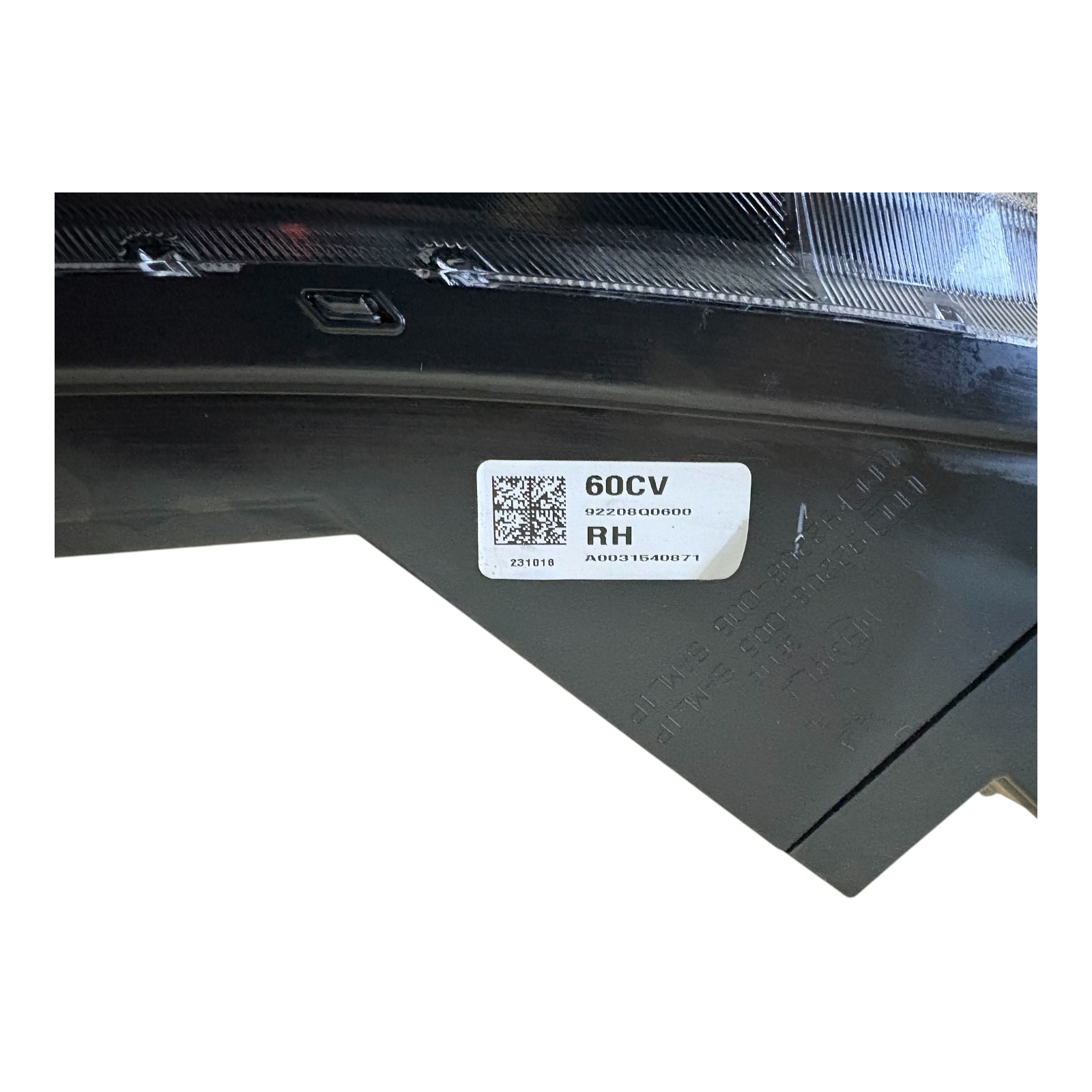 right LED REFLEKTOR HYUNDAI BAYON 92208Q0600