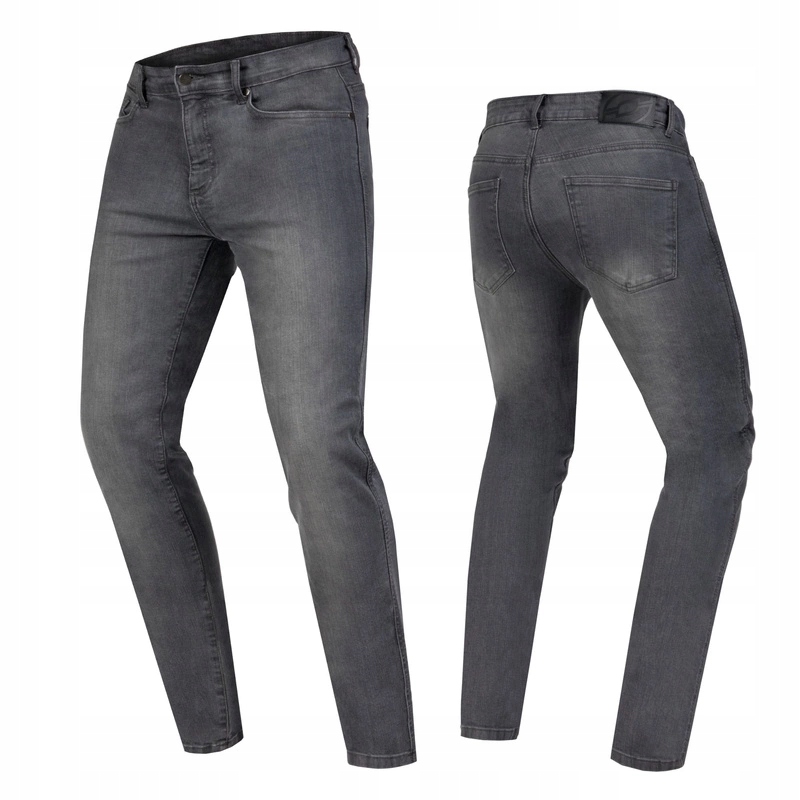 Motocyklové nohavice Ozone Striker Washed Grey