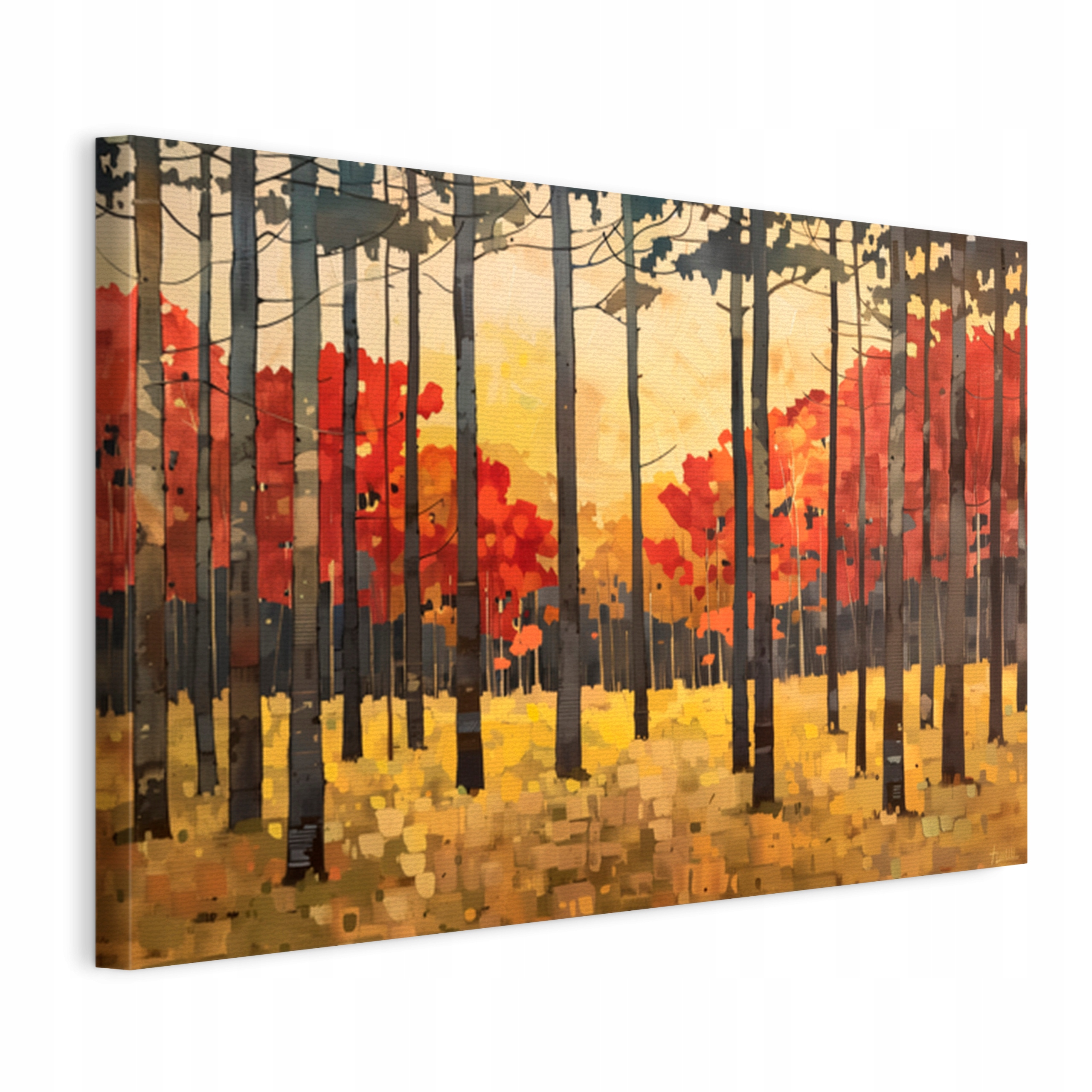 Obraz na plátně Lesní stromy do obývacího pokoje Ložnice 75x50