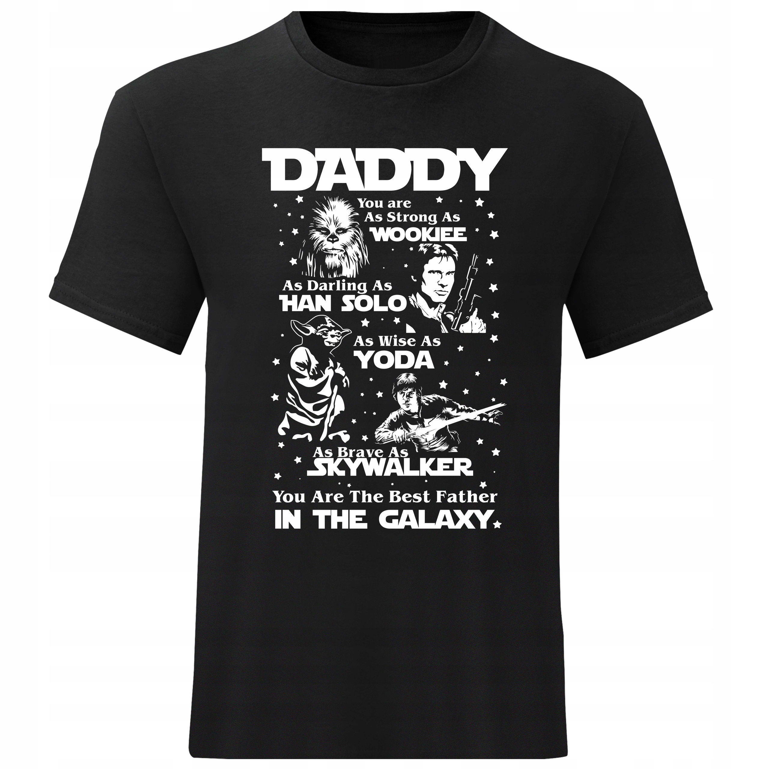

Męski T-shirt Koszulka Star Wars Dzień Ojca L