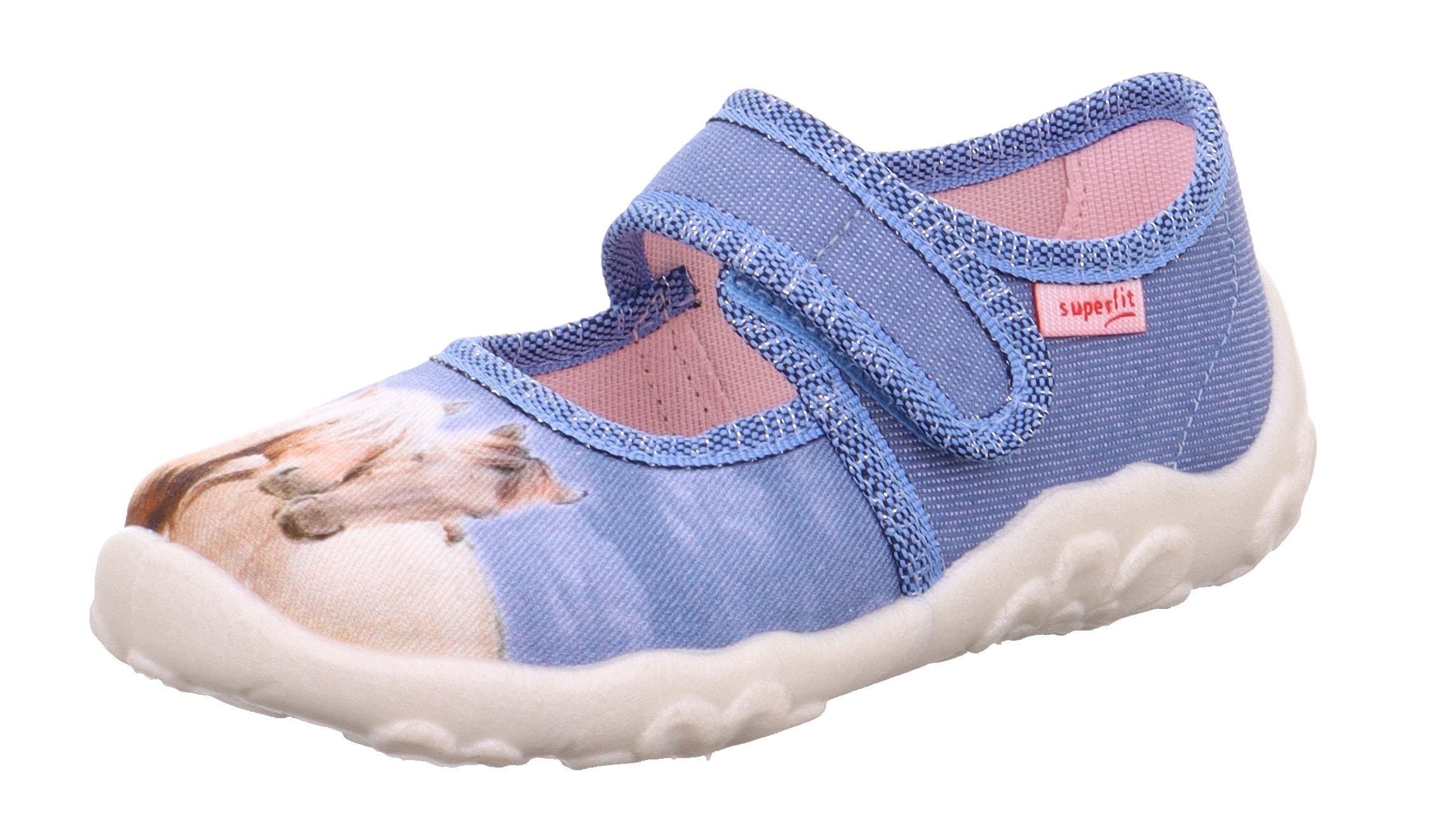 Superfit kapcie dziecięce balerinki Konie 1-000281-8400 Bonny r.34