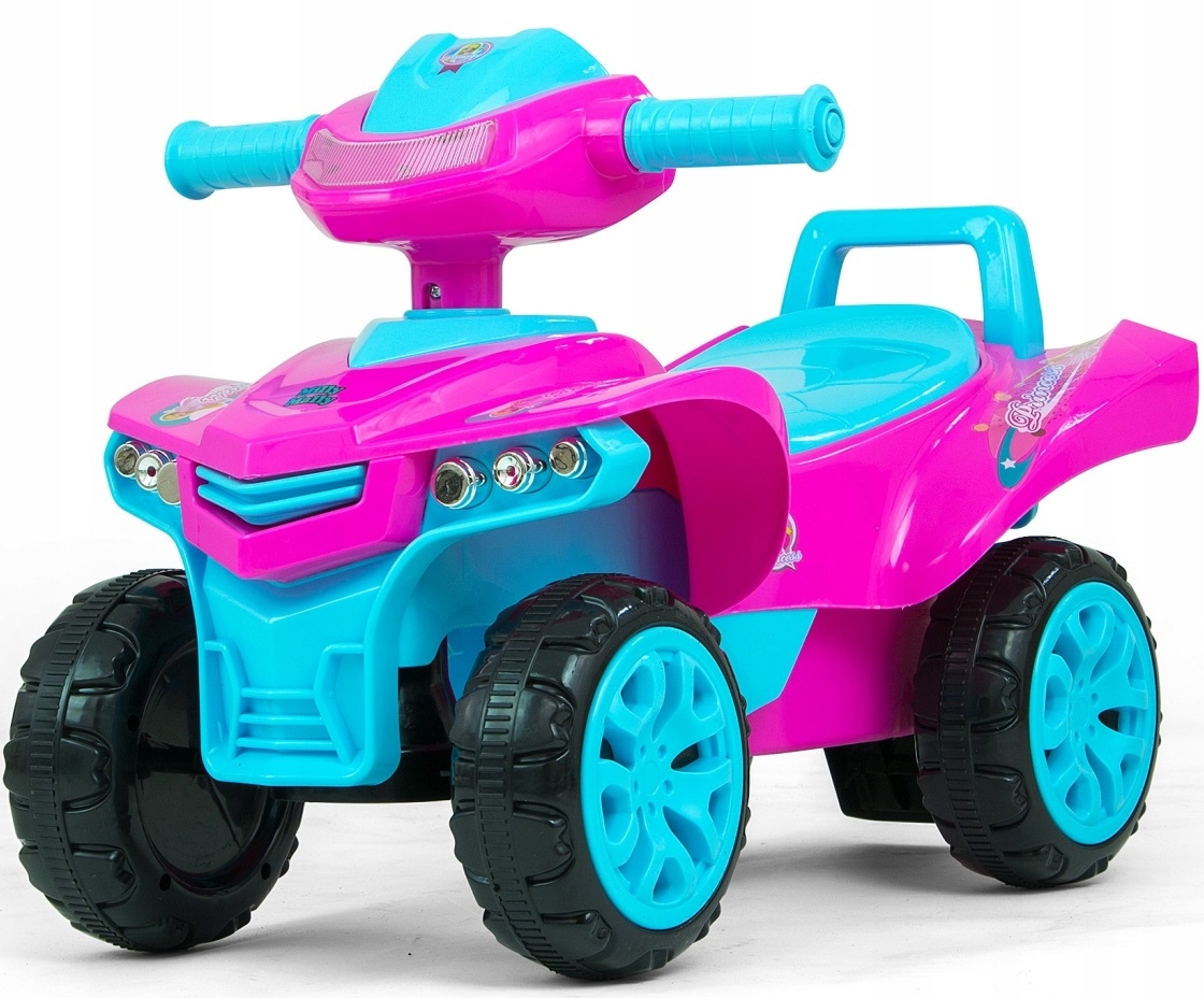 Pojazd Monster Pink Różowy Auto Quad Jeździk