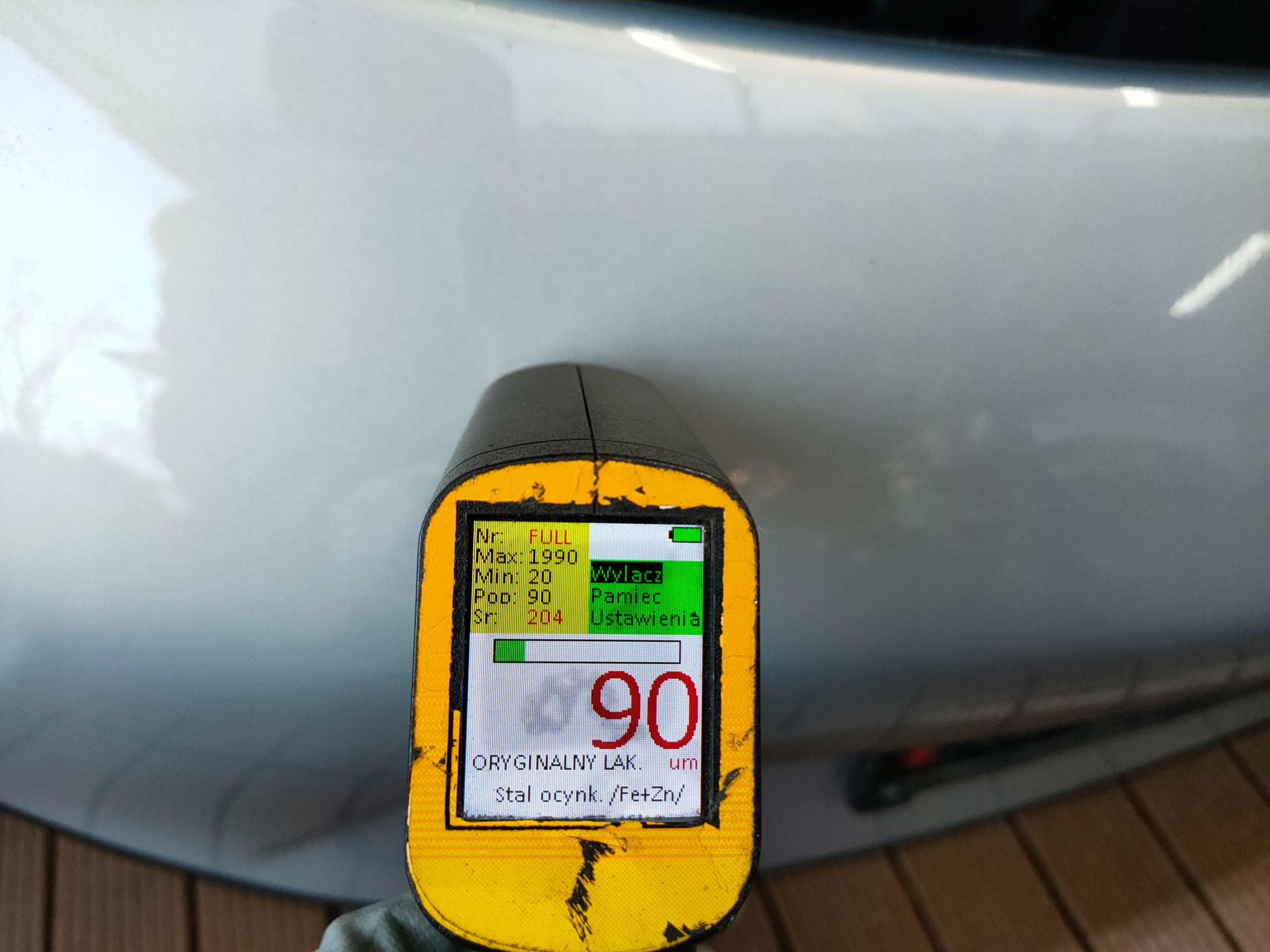 RENAULT ZOE Z.E. and 2013-2018 boot doors boot W colour TEKNV original